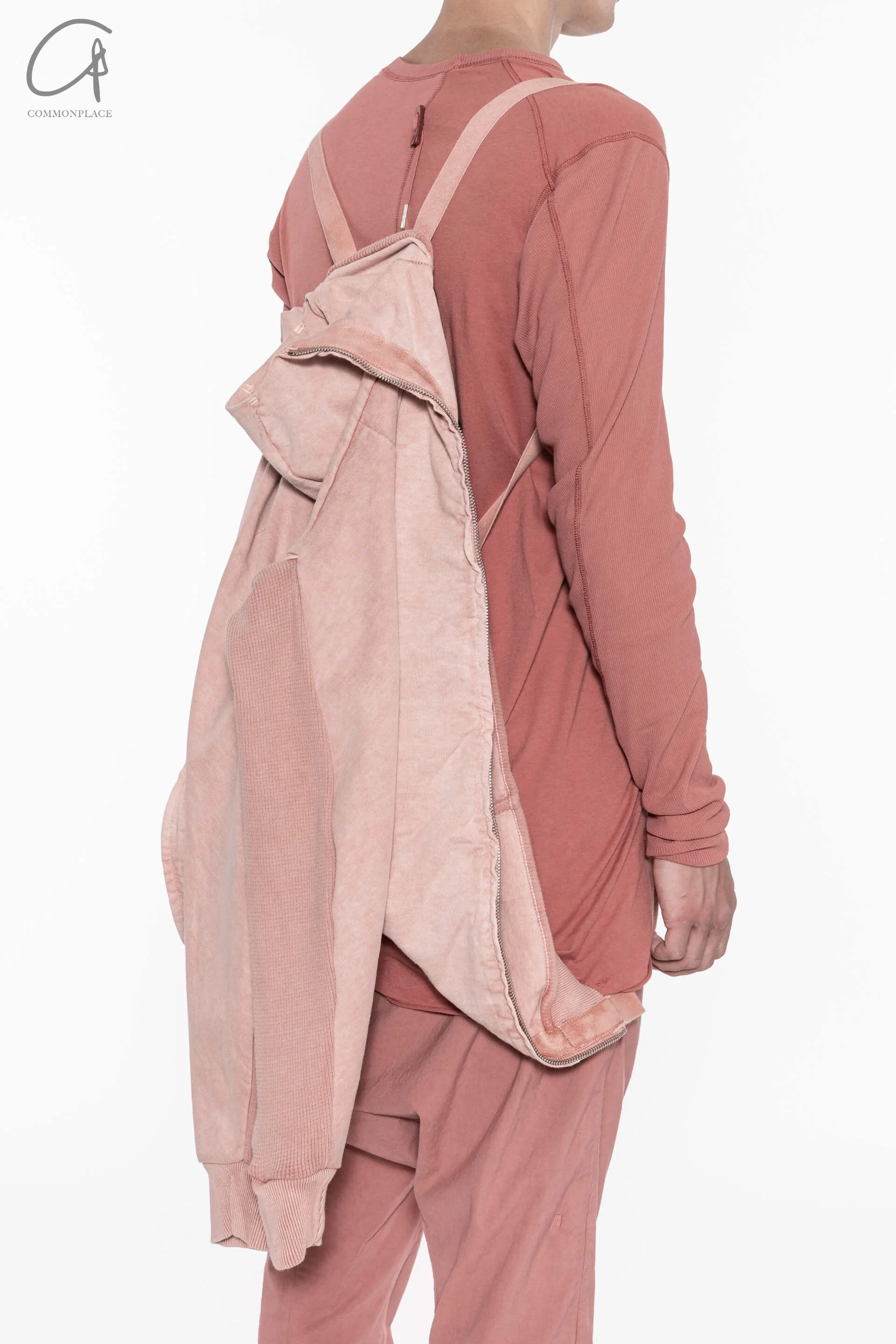 BORIS BIDJAN SABERI Diagonal Zipper Hooded Jacket SS23 ZIPPER2.1 TO00002+F0406C PBBS26 5 - Image 4