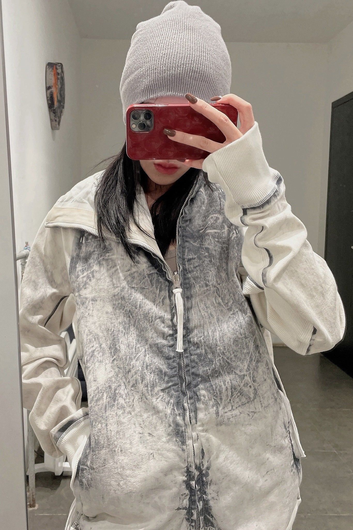 BORIS BIDJAN SABERI Dyed Jacket HYBRID ZIPPER2.1 FKUJ0001+FTO00002 - Image 13