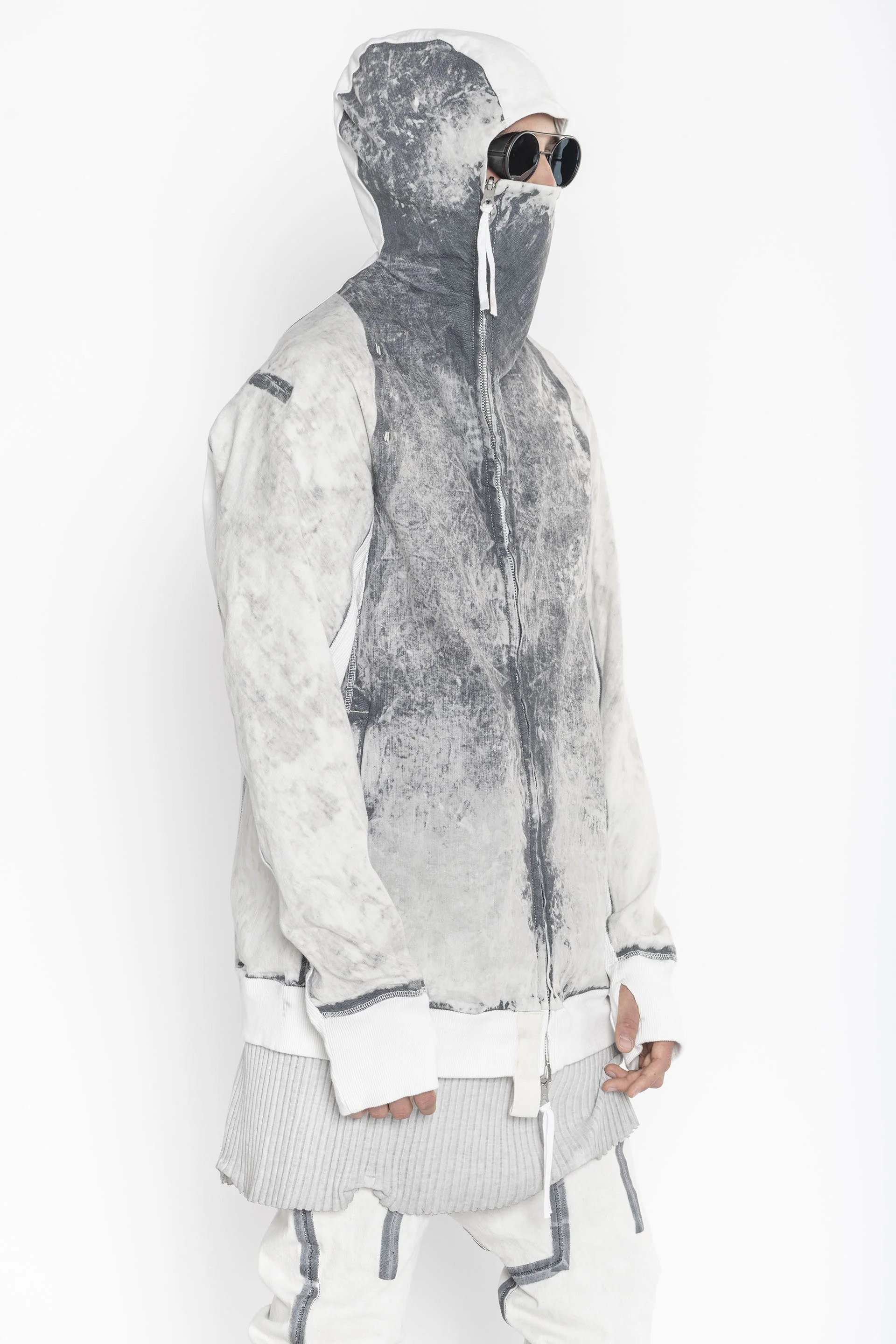 BORIS BIDJAN SABERI Dyed Jacket HYBRID ZIPPER2.1 FKUJ0001+FTO00002 - Image 19