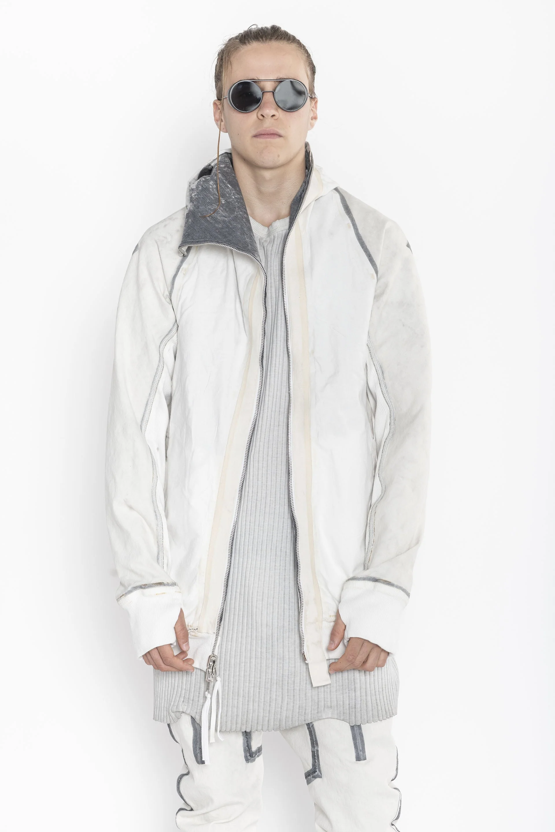 BORIS BIDJAN SABERI Dyed Jacket HYBRID ZIPPER2.1 FKUJ0001+FTO00002 - Image 21