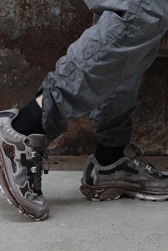 BORIS BIDJAN SABERI Dyed pleated trousers P28 F1501M - Image 24