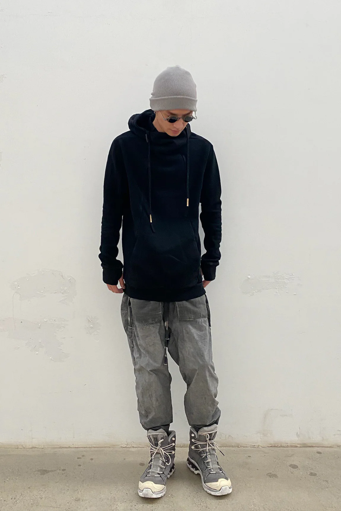 BORIS BIDJAN SABERI Dyed pleated trousers P28 F1501M - Image 28
