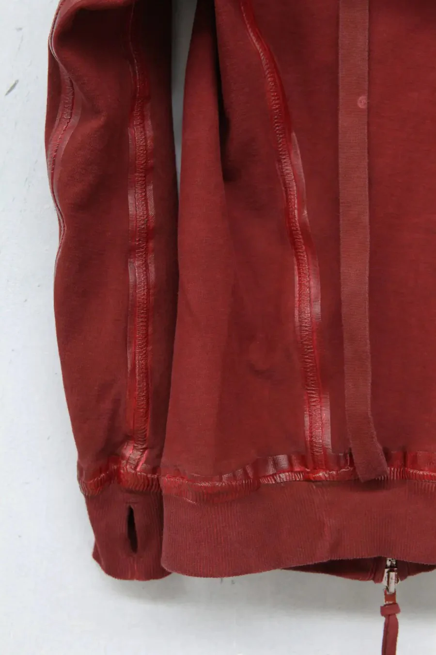 BORIS BIDJAN SABERI Dyed structure stitching double-sided hooded jacket WZIPPER2 FTO00002 - Image 6