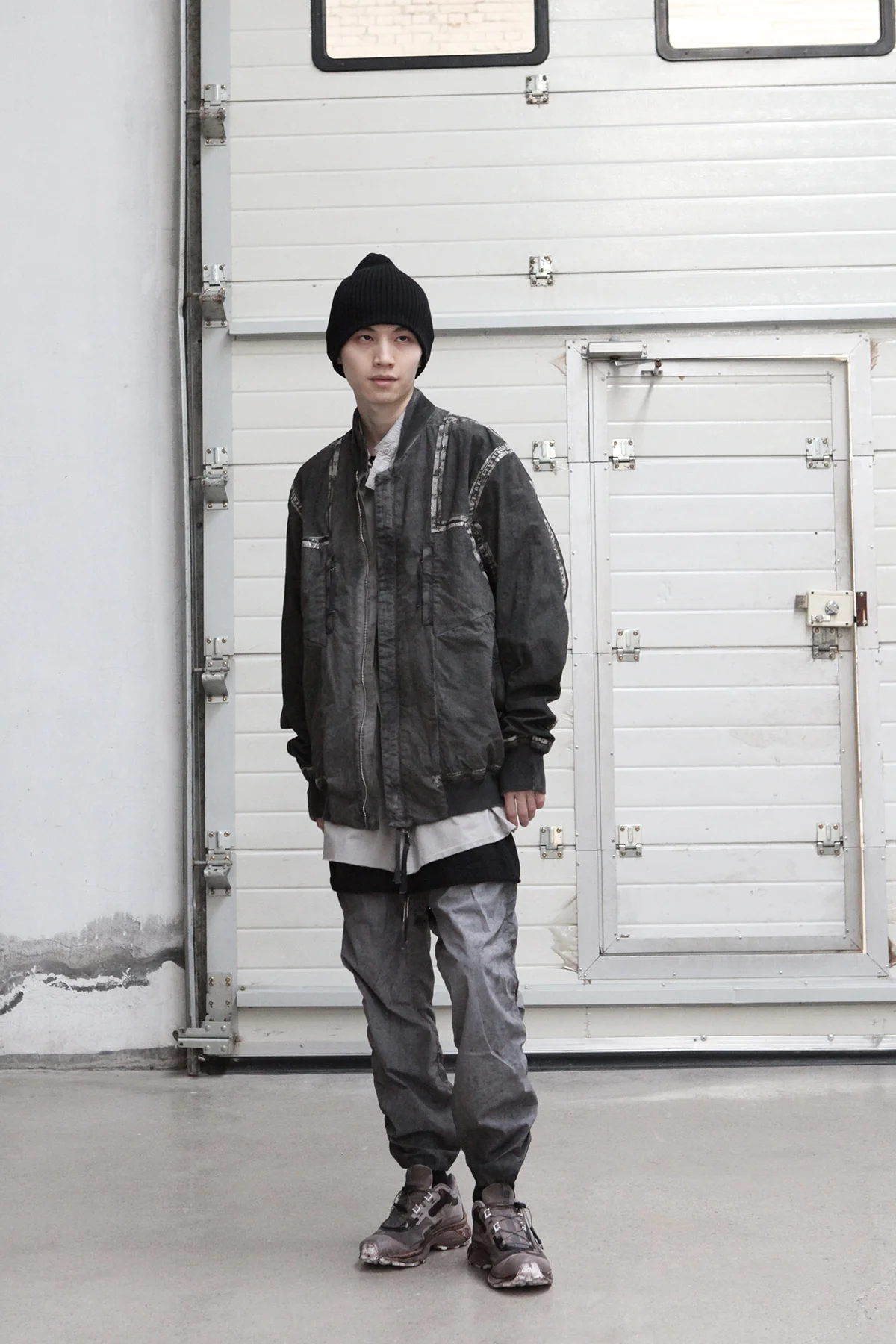 BORIS BIDJAN SABERI Dyed structure stitching reversible jacket J3 FLC10001 PBBS37 - Image 12