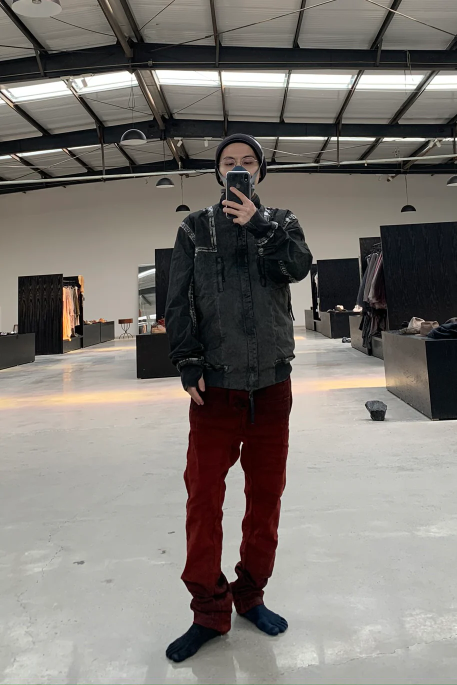 BORIS BIDJAN SABERI Dyed structure stitching reversible jacket J3 FLC10001 PBBS37 - Image 27