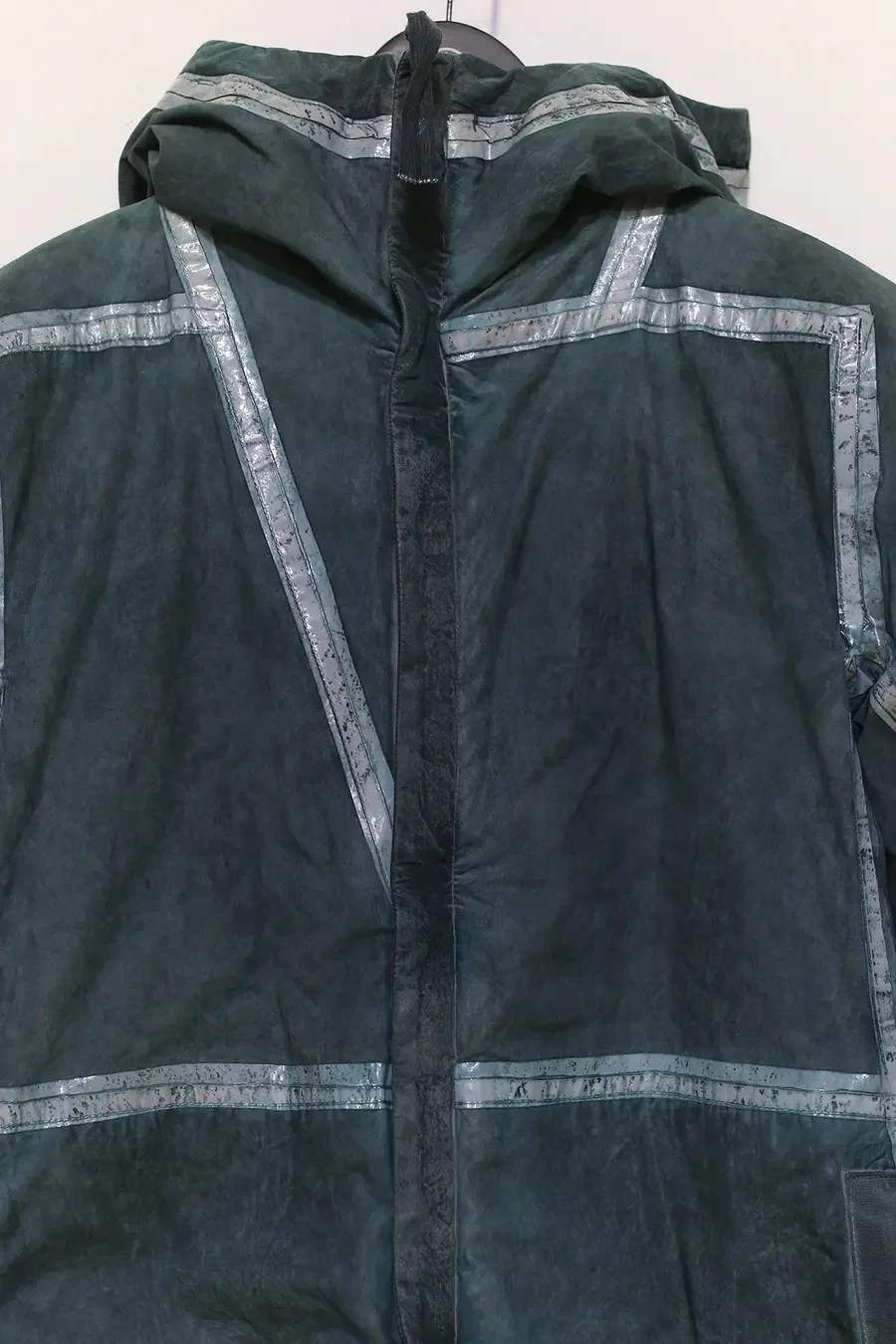 BORIS BIDJAN SABERI F1944 Oil-dye two-wear coat - Image 9