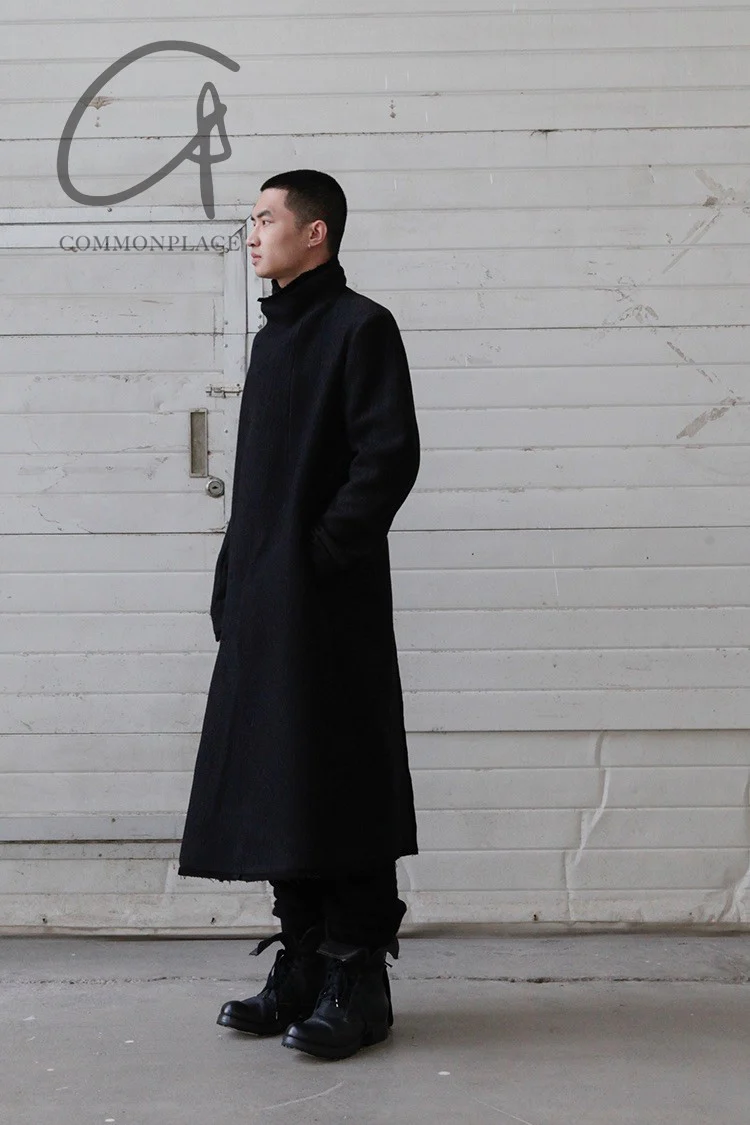 BORIS BIDJAN SABERI COAT LONG1 FFB10001 Long wool coat - Image 10
