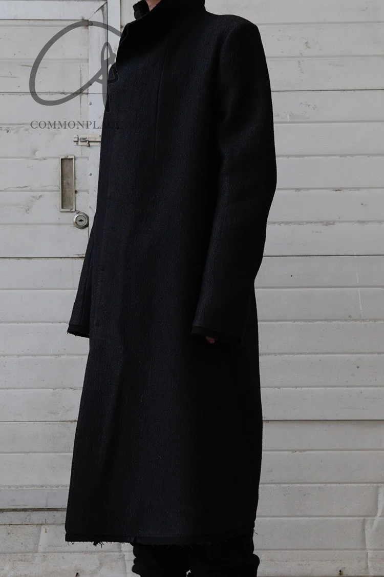 BORIS BIDJAN SABERI COAT LONG1 FFB10001 Long wool coat - Image 11