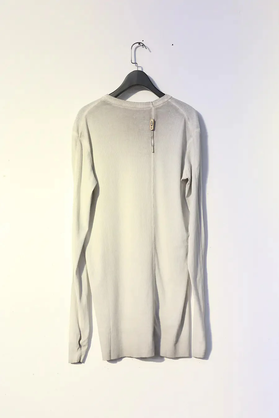 BORIS BIDJAN SABERI FTJ00001 Hand dyed T white LS1 - Image 7