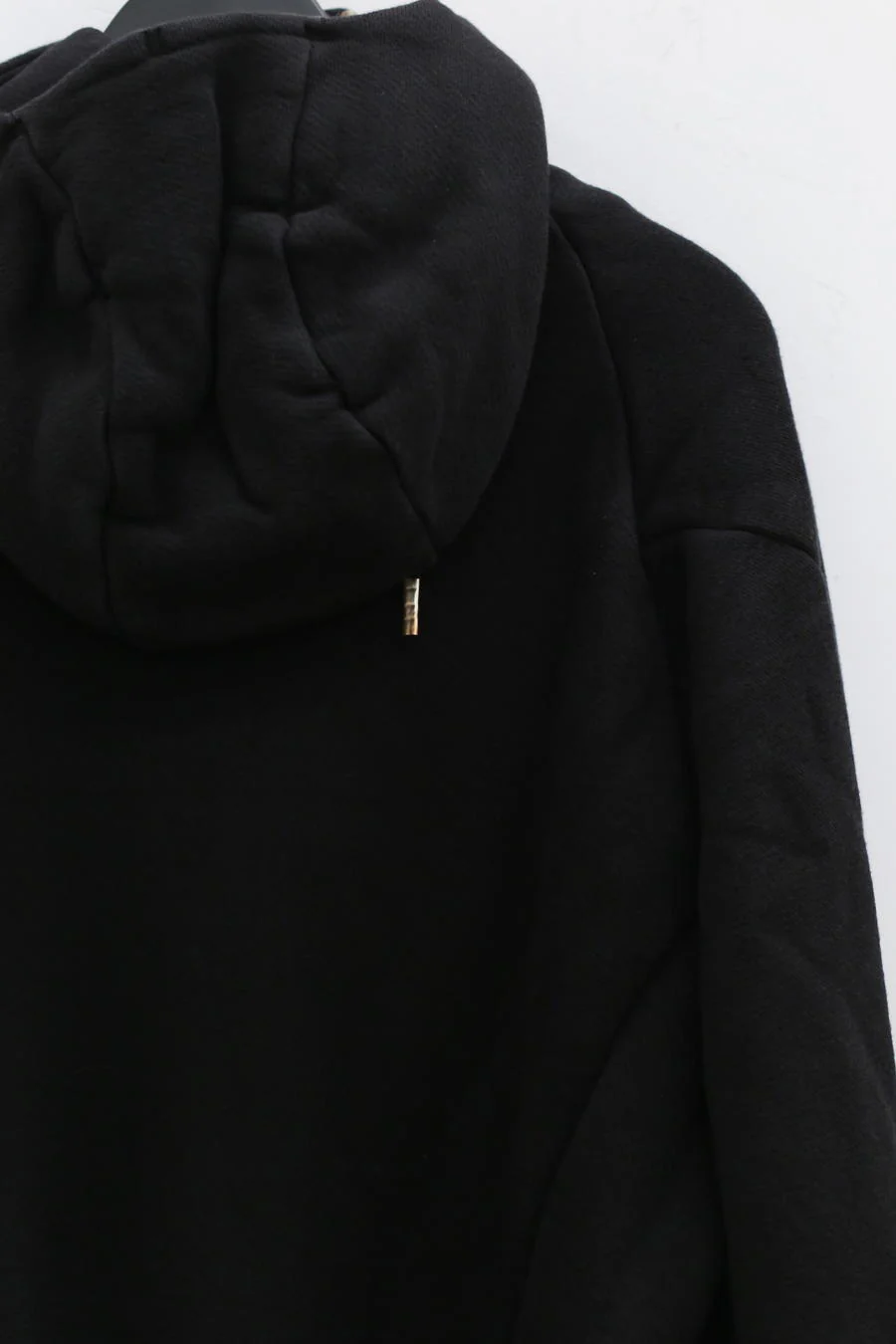 BORIS BIDJAN SABERI HOODED JACKET ZIPPER2 FWT00005 BLACK PBBS26 6 - Image 7
