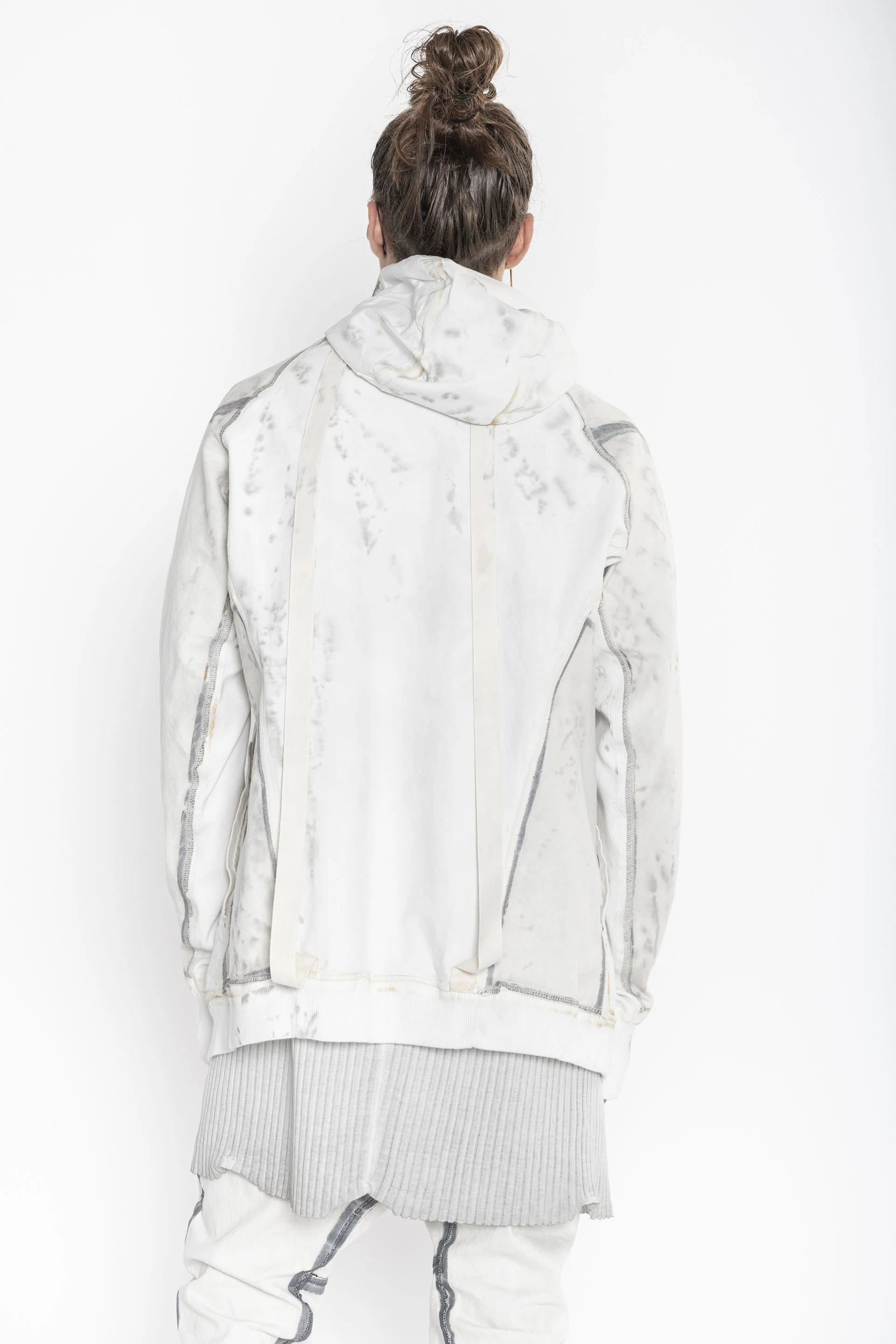 BORIS BIDJAN SABERI HOODED JACKET ZPPER 22 FKU10001  4 - Image 14