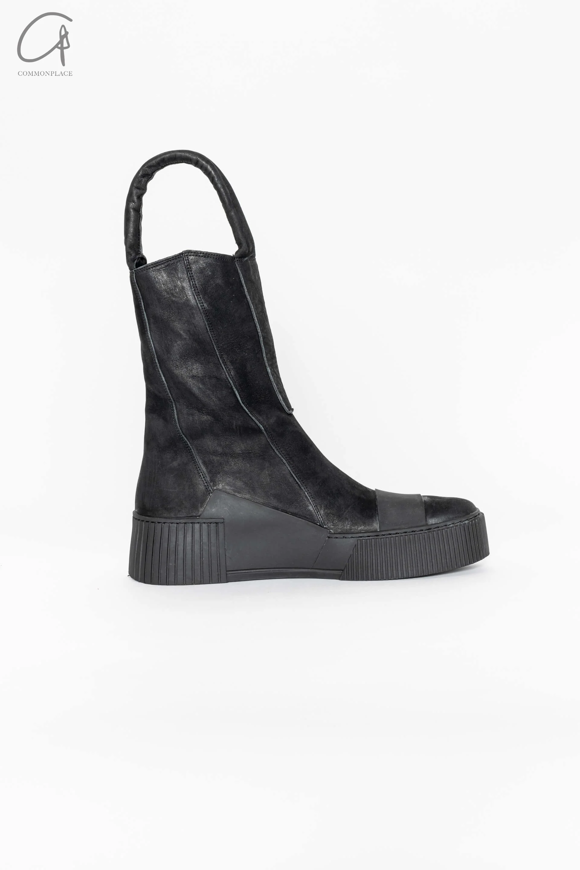 BORIS BIDJAN SABERI horse leather boots BAMBA4 LEATHER black - Image 3