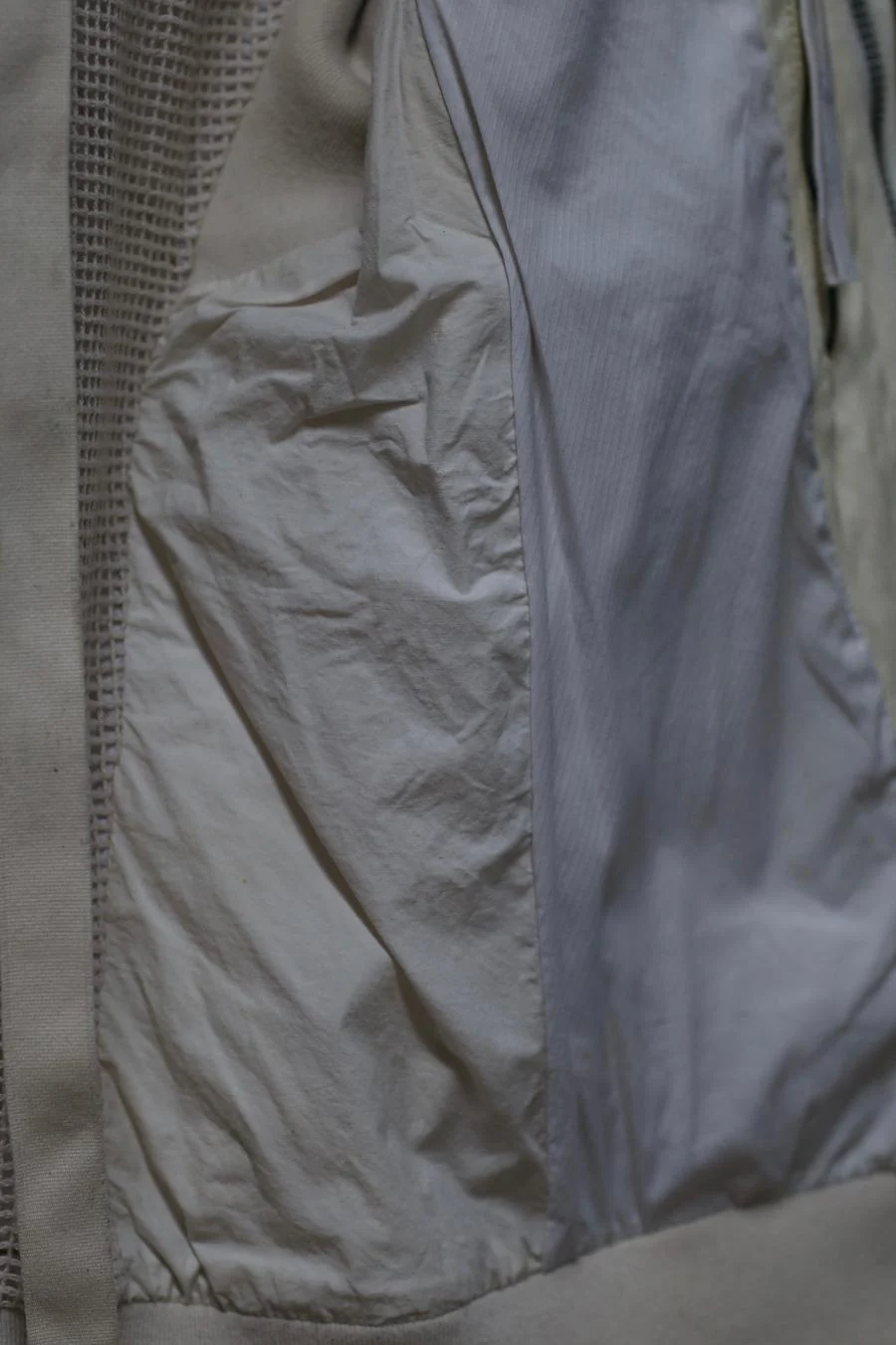 BORIS BIDJAN SABERI light grey jacket ZIPPER 22 FMM20006 - Image 14