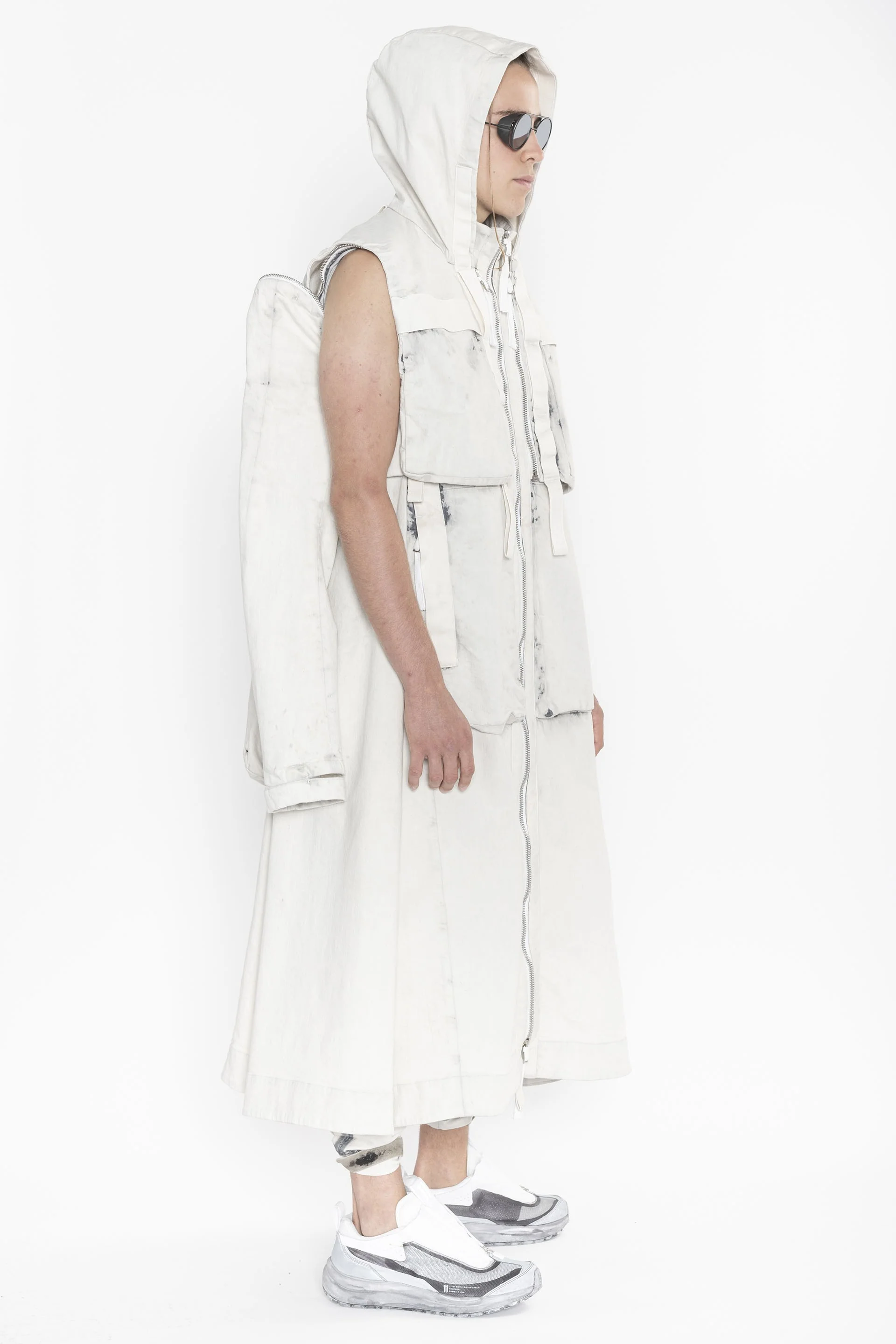 BORIS BIDJAN SABERI Long Coat PARKA COAT2.1 FKU10001 - Image 3