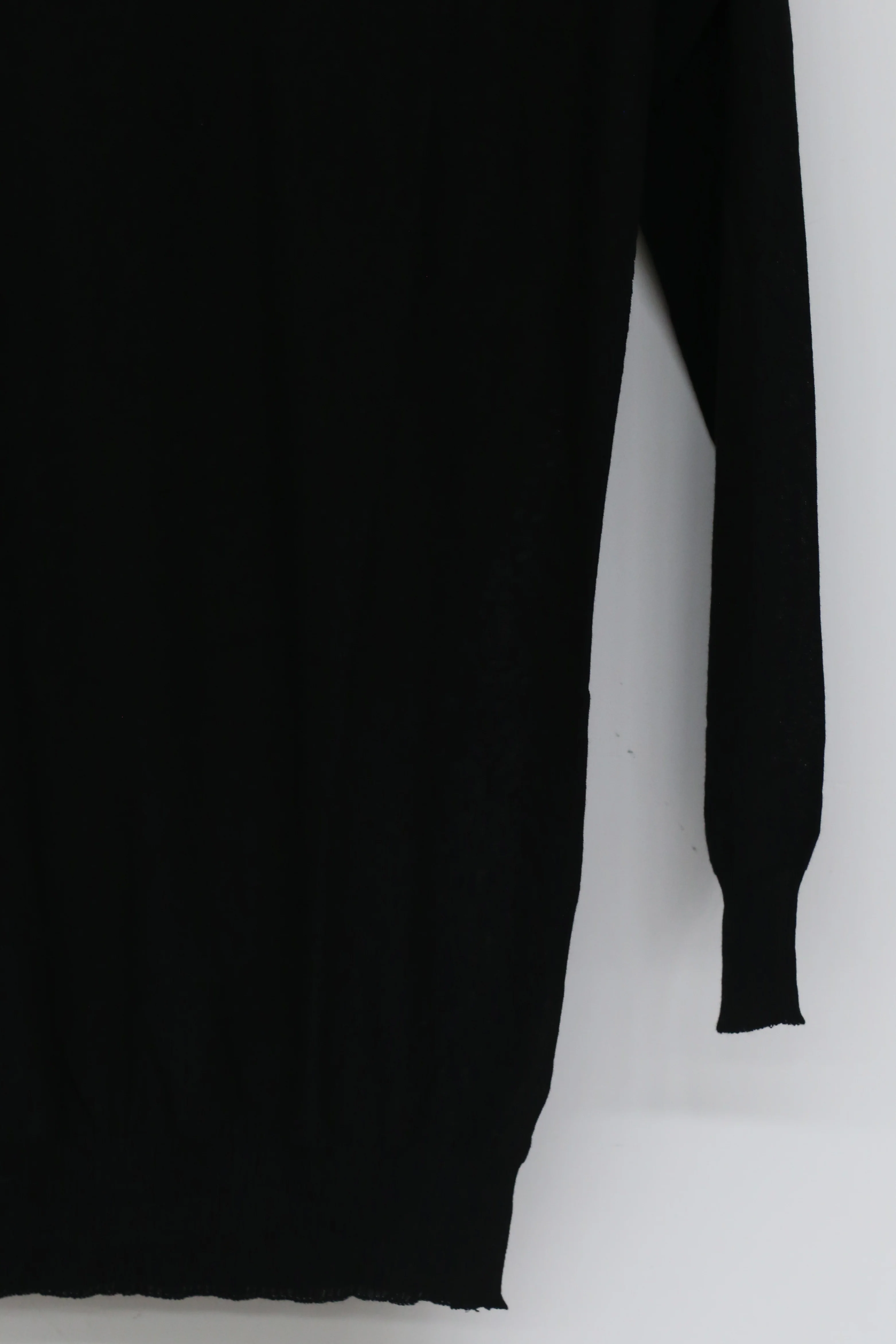 BORIS BIDJAN SABERI Long Sleeve T-Shirt Black KNLS3 FFM30001 - Image 3