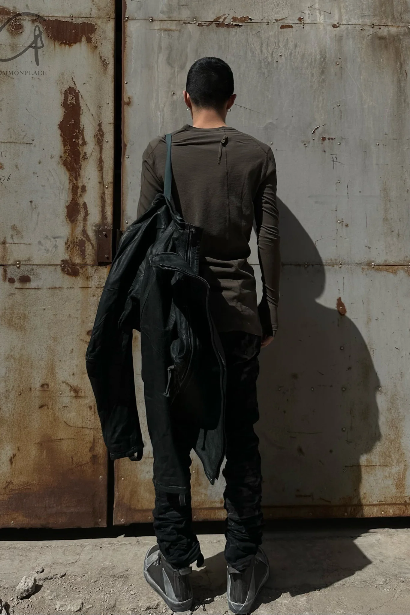 BORIS BIDJAN SABERI Long Sleeve T-Shirt AW22 LS1.2 RF FTN00001+FTJ00001 Gray PBBS23 5 - Image 12