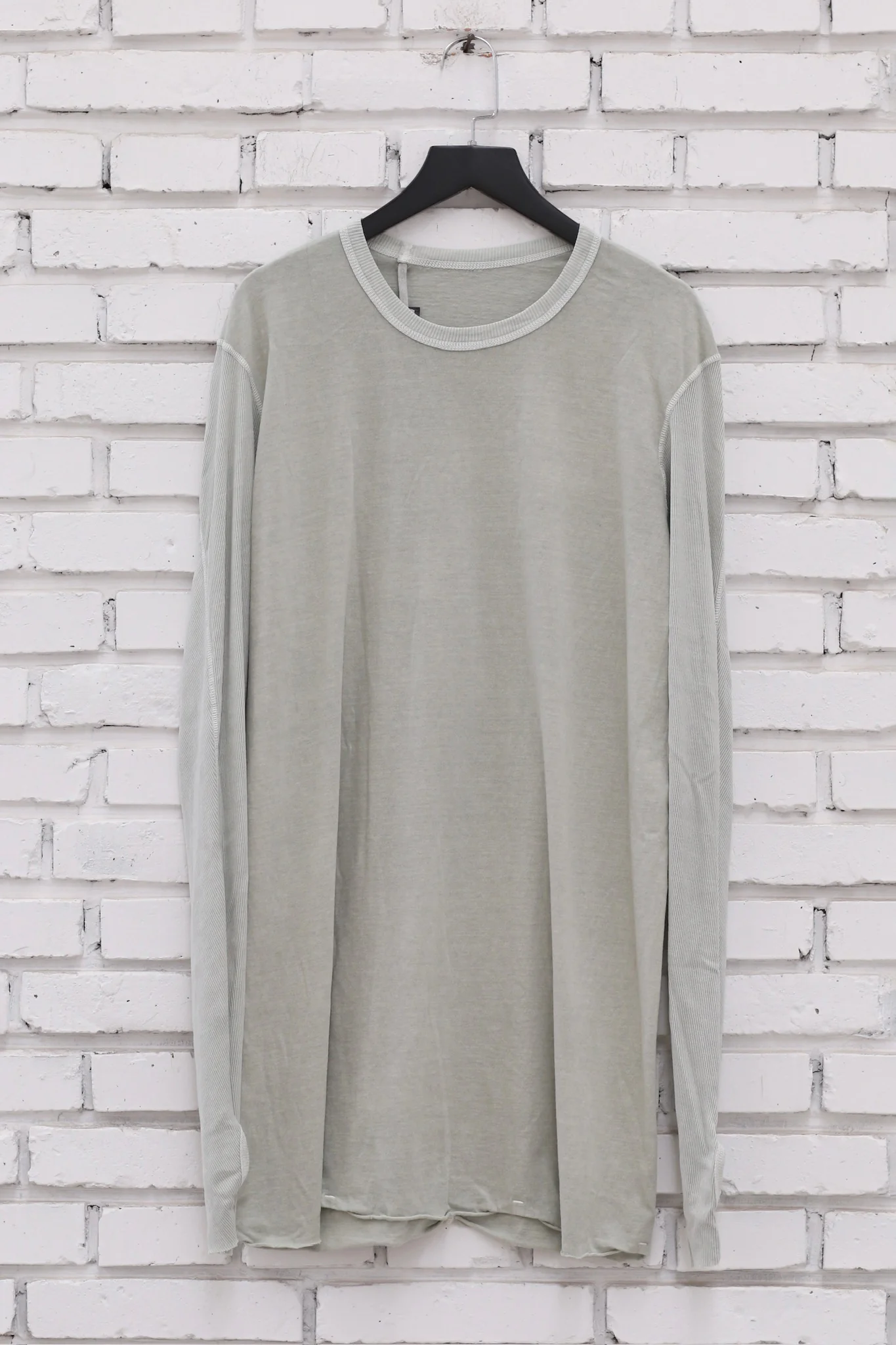 Boris Bidjan Saberi long-sleeved T-shirt LS1.2 RF F035+FTJ00001-LAGUNA