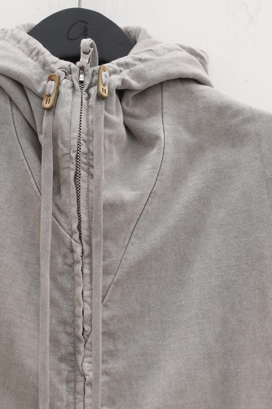 BORIS BIDJAN SABERI mid-length jacket SS22 ZIPPER3.1 FTO00002+F0406C cement color pure cotton - Image 2