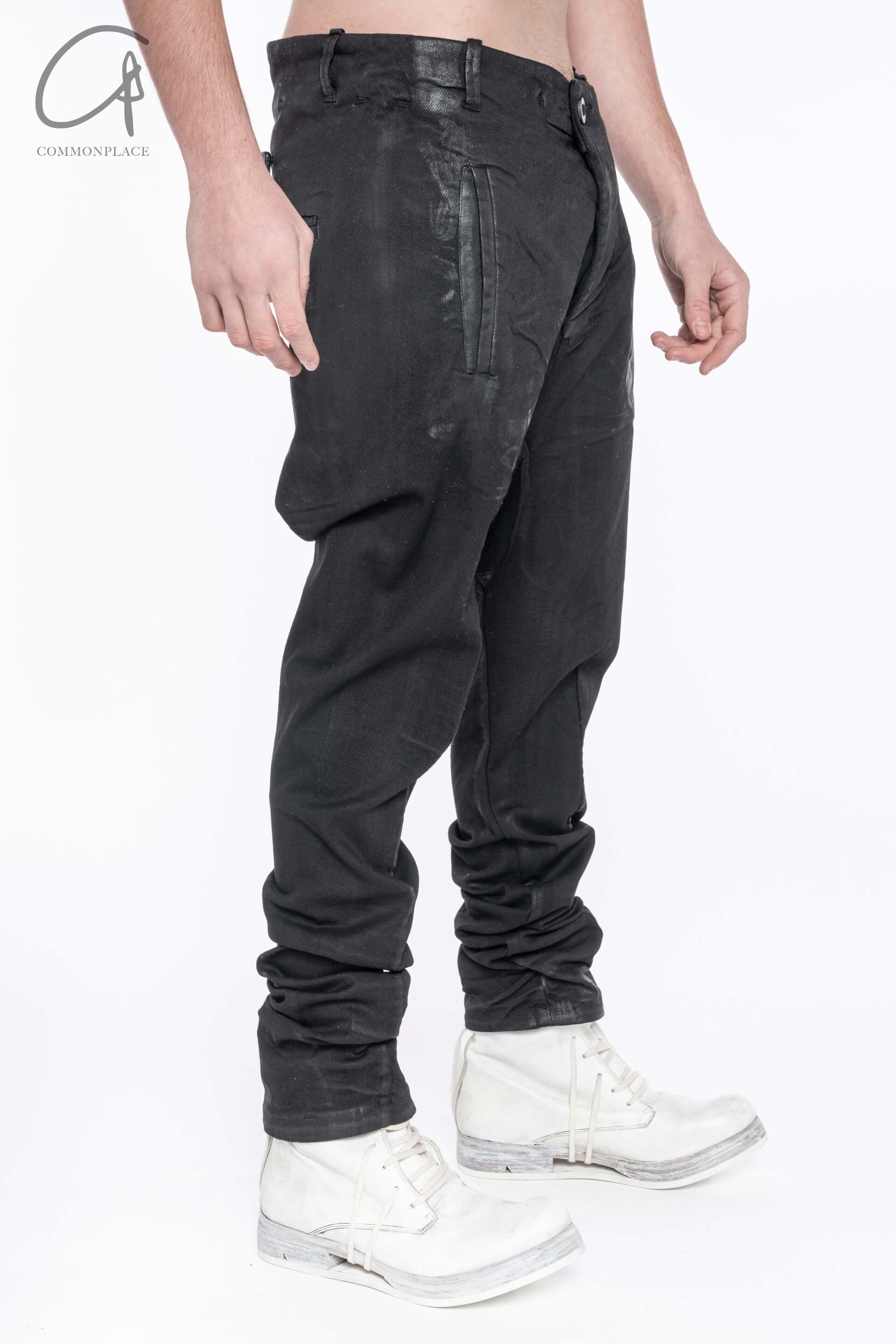 BORIS BIDJAN SABERI trousers PI1 F1939 black 2 - Image 2