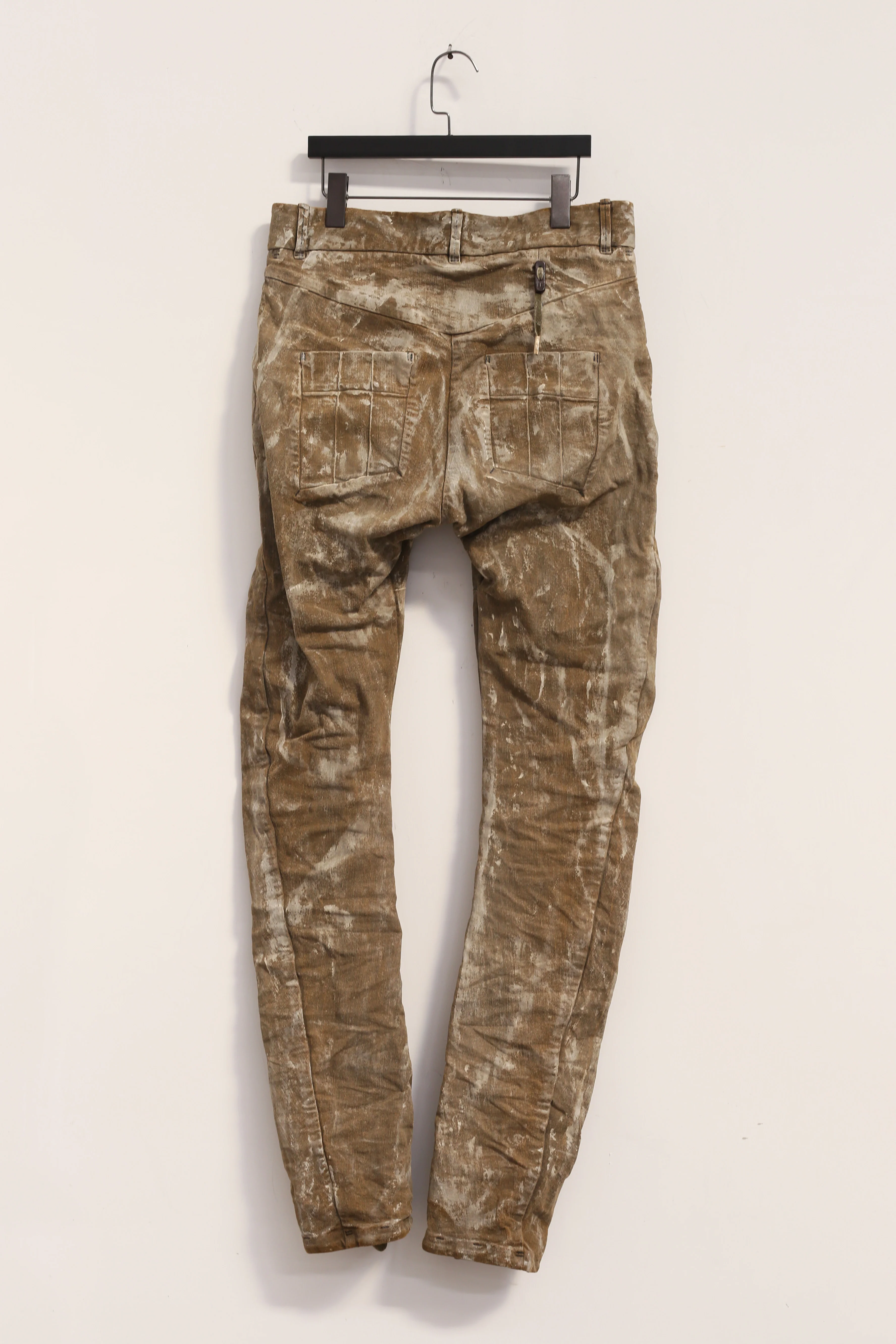 BORIS BIDJAN SABERI 胶染弯刀裤 P13 THGHT FIT FKU10001  3 - Image 8