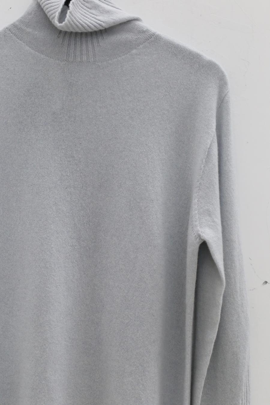 BORIS BIDJAN SABERI Seamless 3D Knit Cashry Sweed Kn6 FZB30008 Light Gray - Image 2
