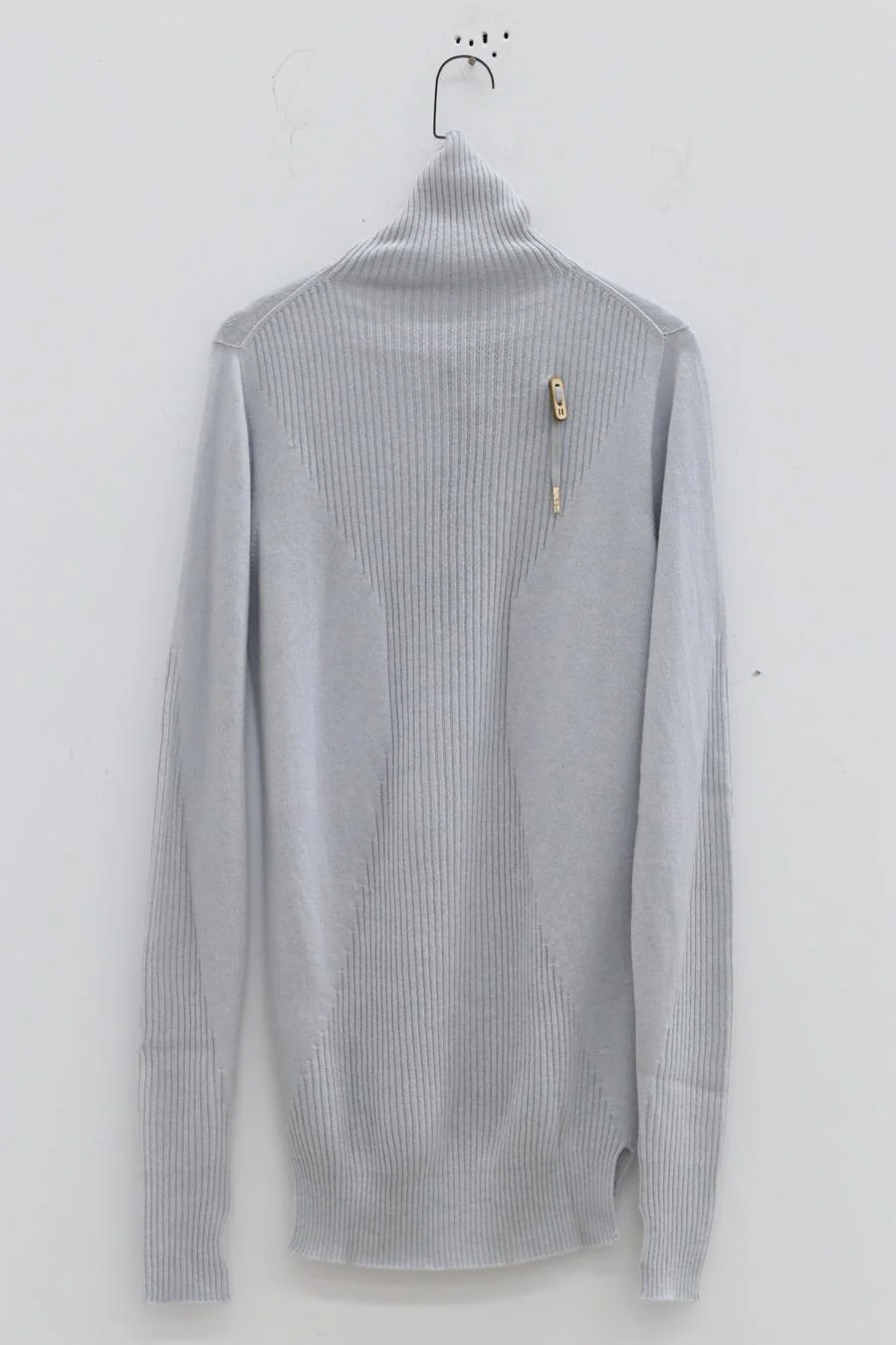 BORIS BIDJAN SABERI Seamless 3D Knit Cashry Sweed Kn6 FZB30008 Light Gray - Image 4