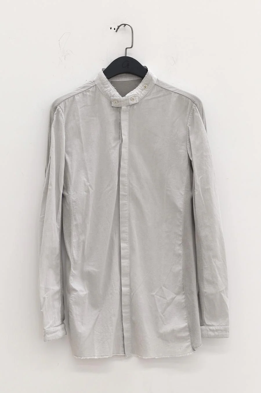 BORIS BIDJAN SABERI Shirt SHIRT1 F1505F+F035 Light Grey - Image 4