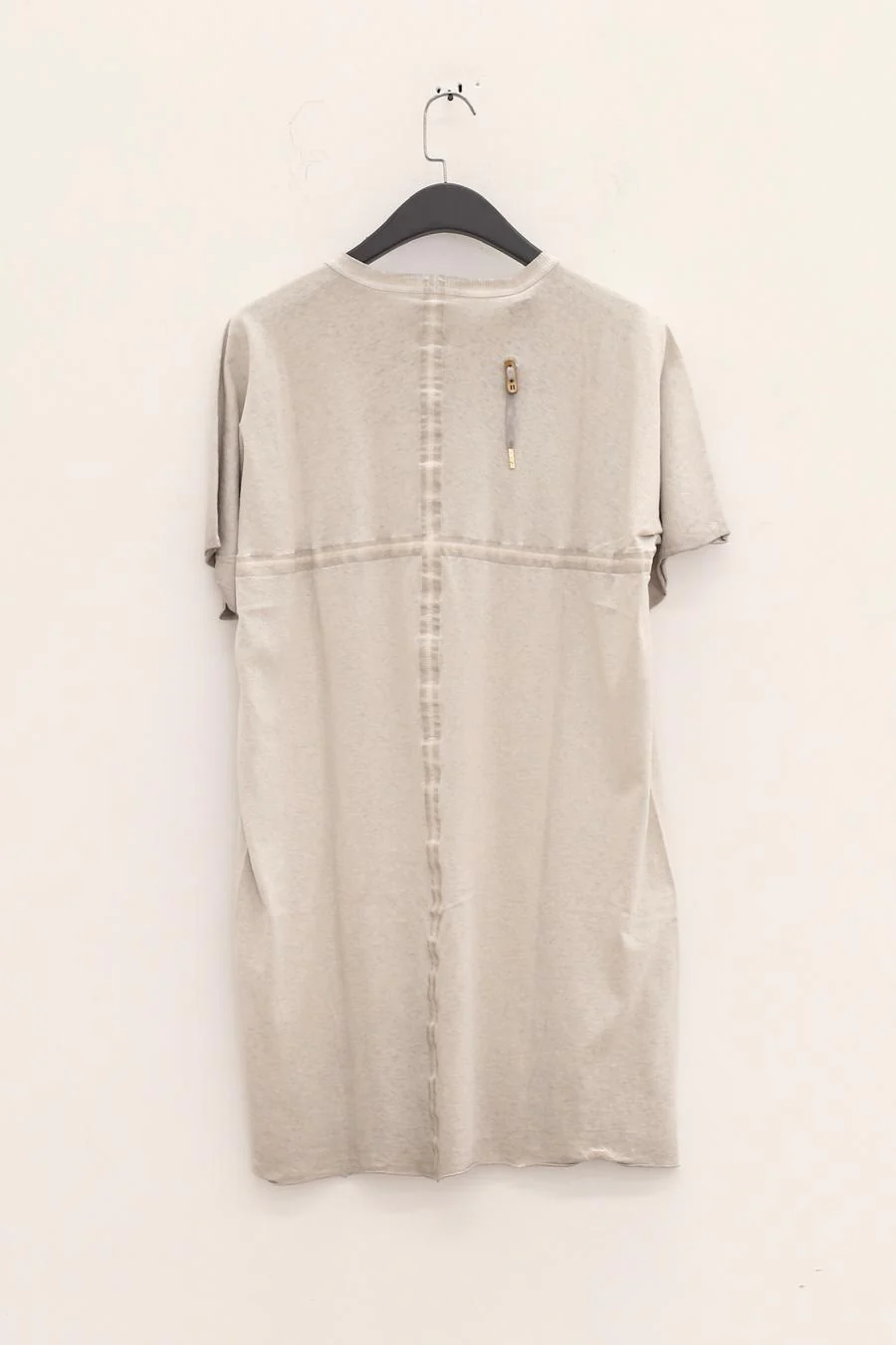 BORIS BIDJAN SABERI Short Sleeve T-Shirt TS ONE PIECE ST RF F035 Faded Light Gray 9 PBBS21 - Image 12