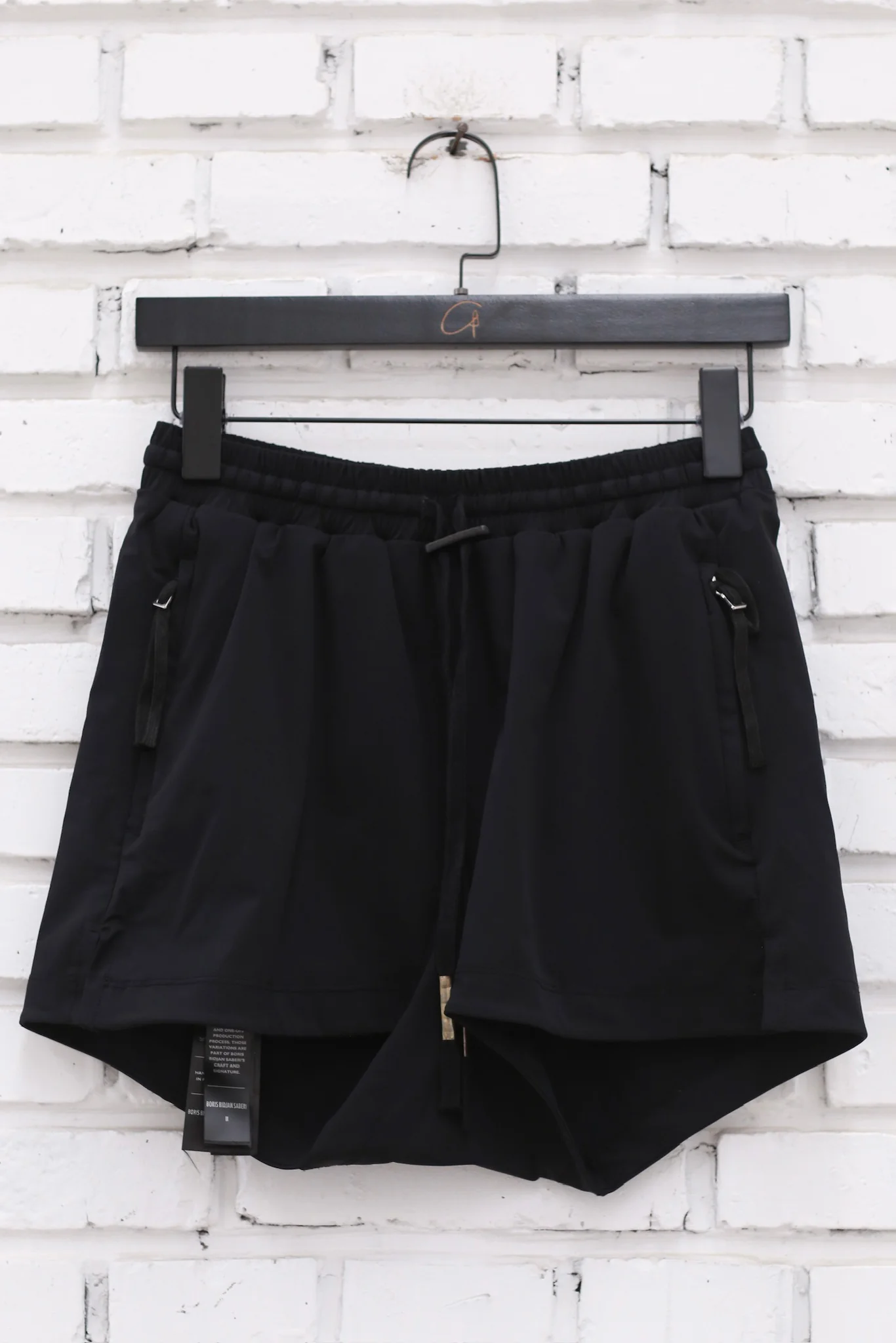 Boris Bidjan Saberi shorts German craftsman SWMI FFBI0002-BLACK