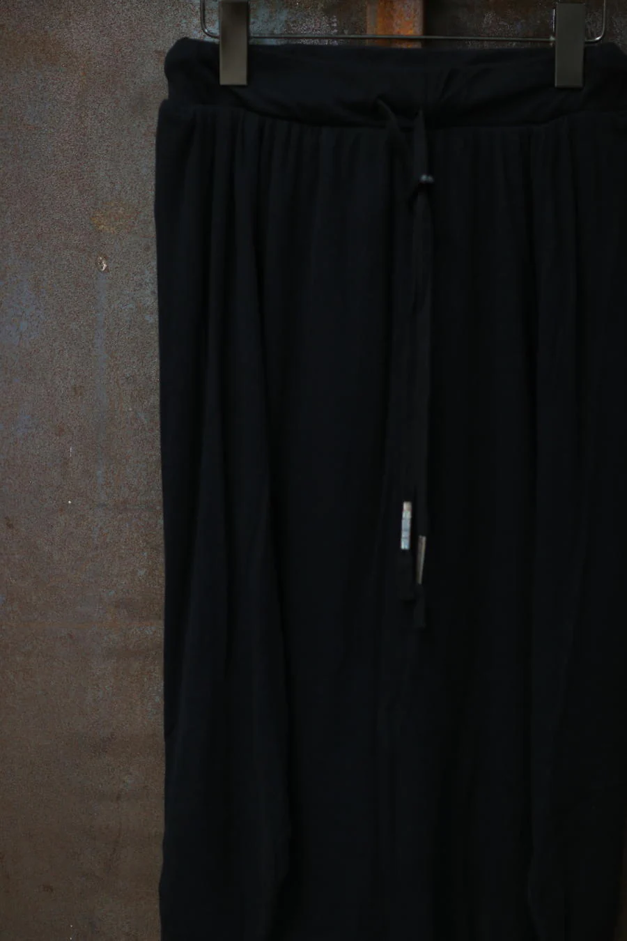 Boris Bidjan Saberi cotton skirt German handmade comfortable WSKIRT 2 F0401T-HEI black - Image 6