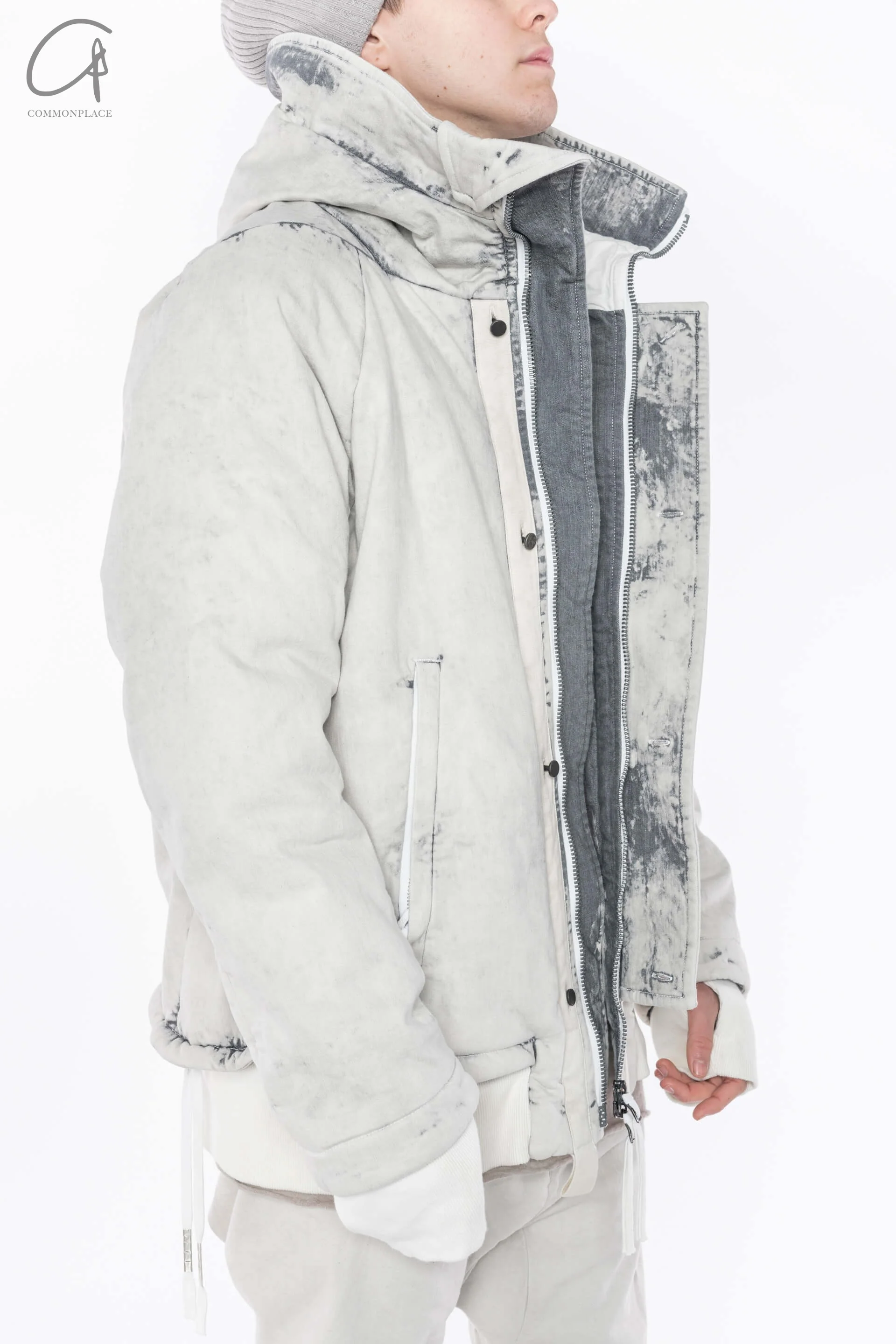 BORIS BIDJAN SABERI Spanish hand-made jacket AW21 PARKA JACKET1 FKU10001 - Image 11