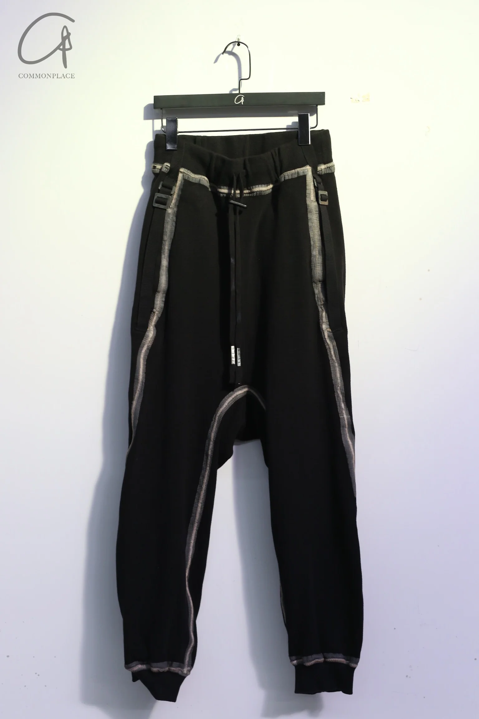 Boris Bidjan Saberi stitched object dyed casual pants AW21 P9.1 ST F0406C