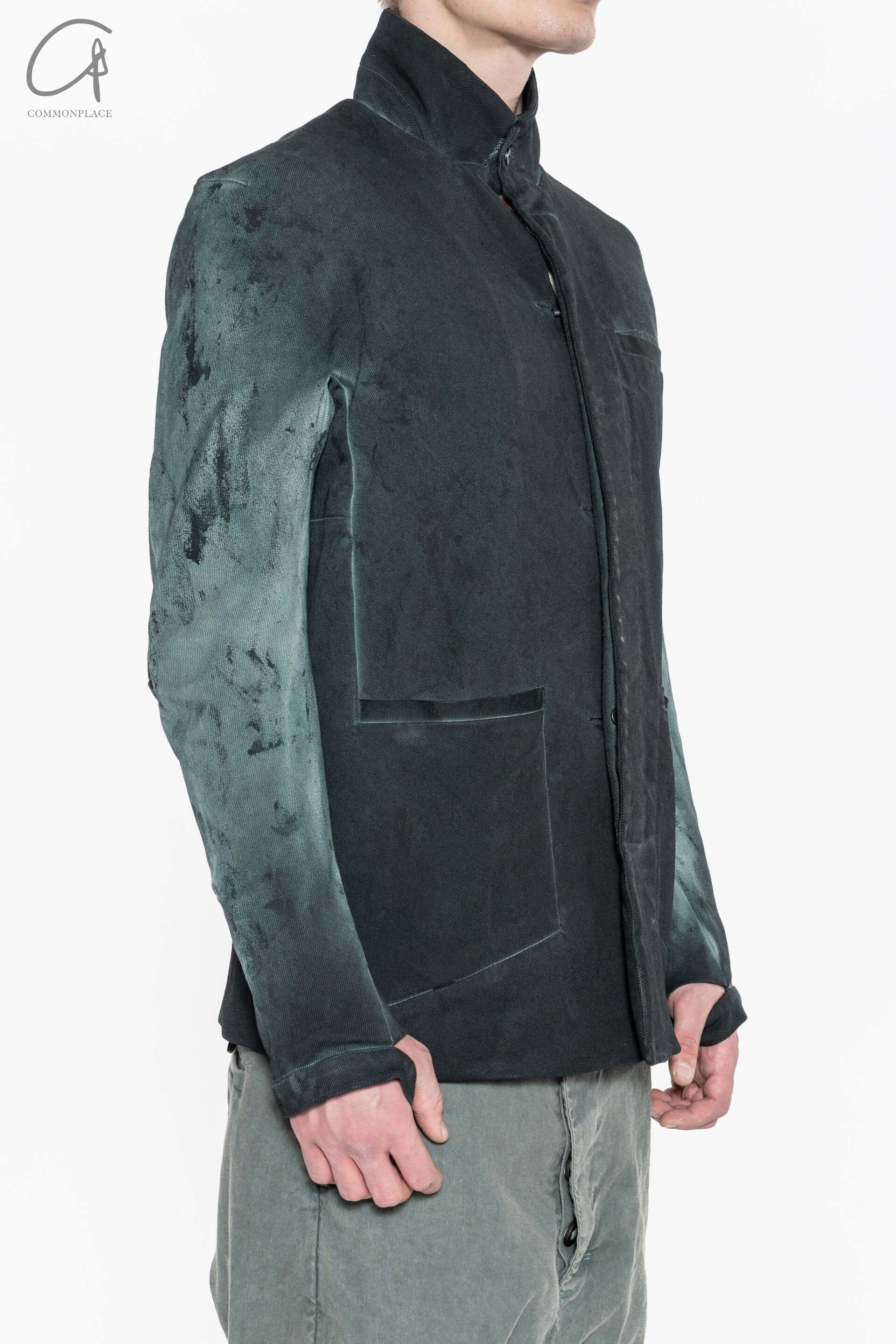 Boris Bidjan Saberi suit SUIT5 FET10004-HZ seaweed - Image 3