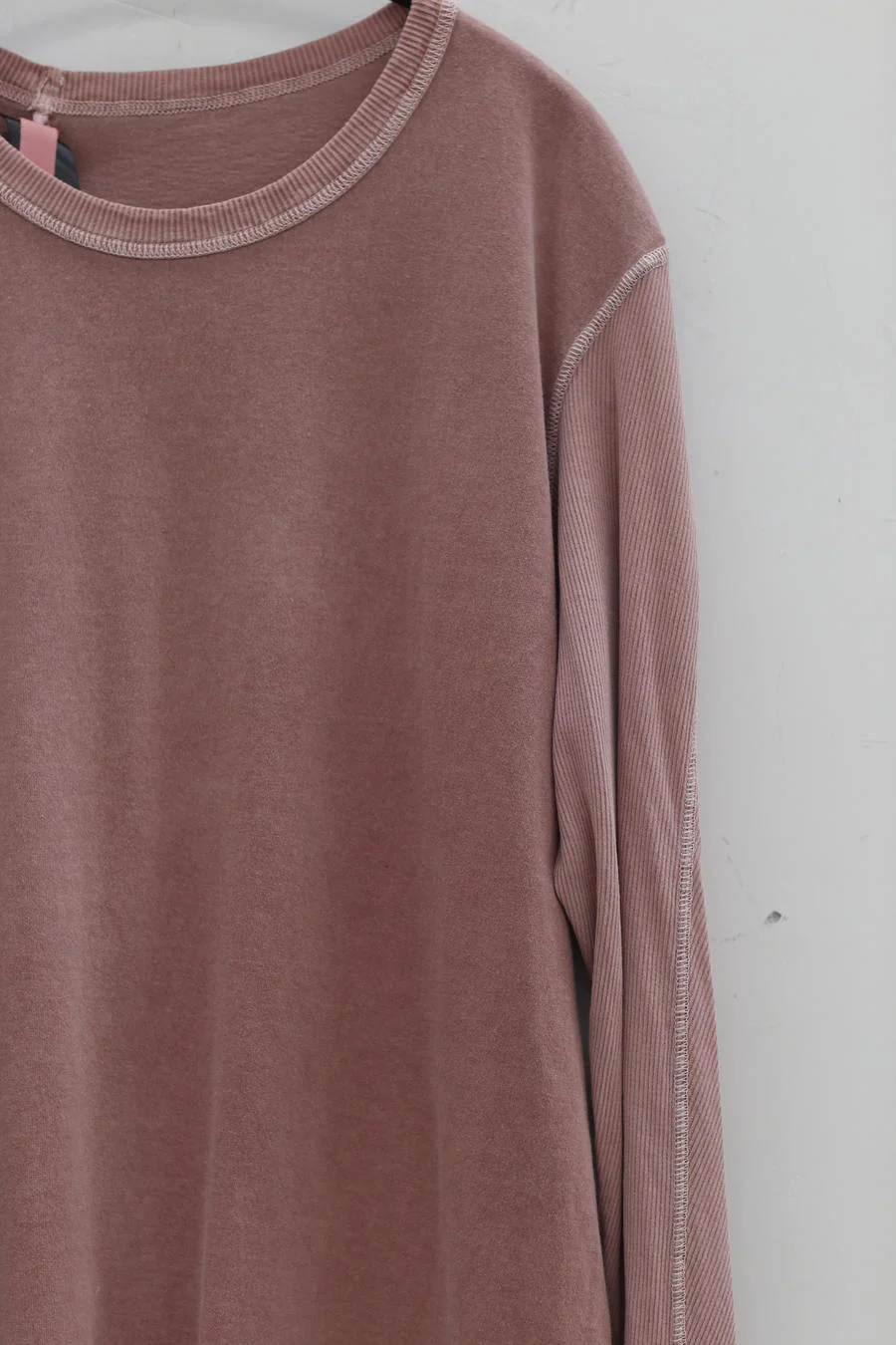 BORIS BIDJAN SABERI T-shirt BBS-LS1.2 RF F035+FTJ00001-QIANFEN light pink 3 - Image 5