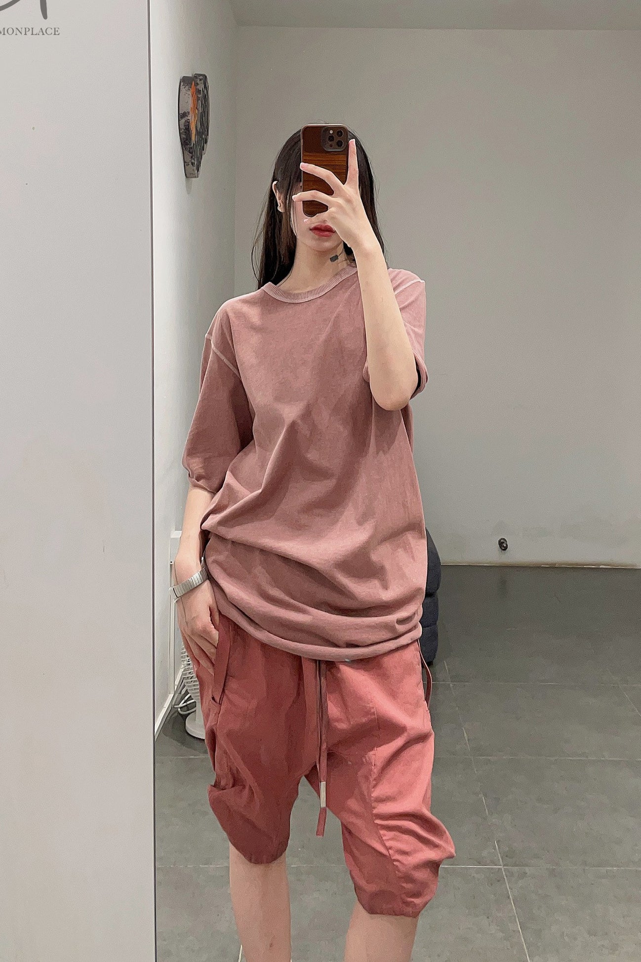 BORIS BIDJAN SABERI T-shirt SS23 TS CLASSIC 1. RF F035 light pink 3 - Image 11
