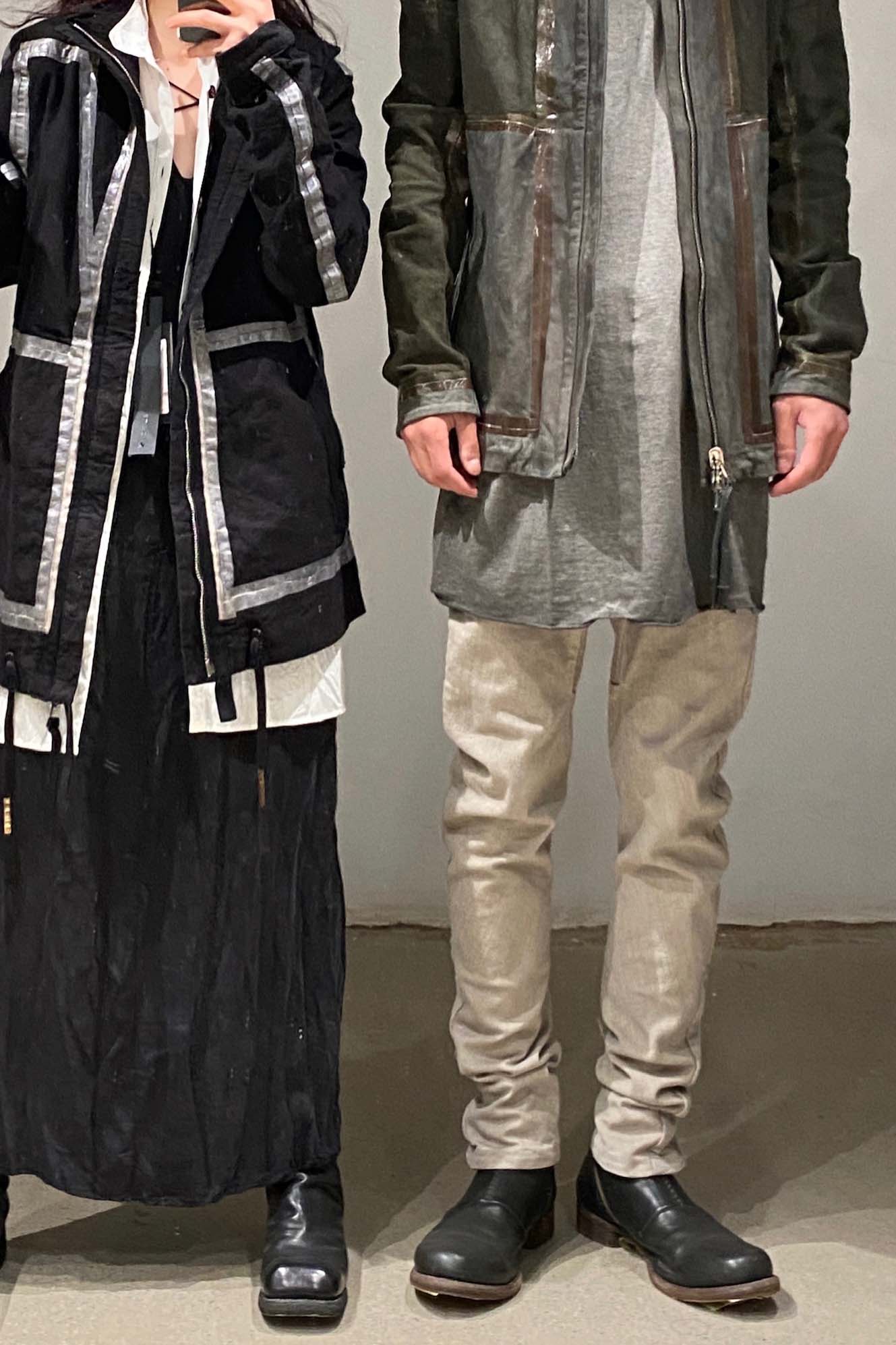 BORIS BIDJAN SABERI PANTS P4 F1603K LIGHT GRAY - Image 14