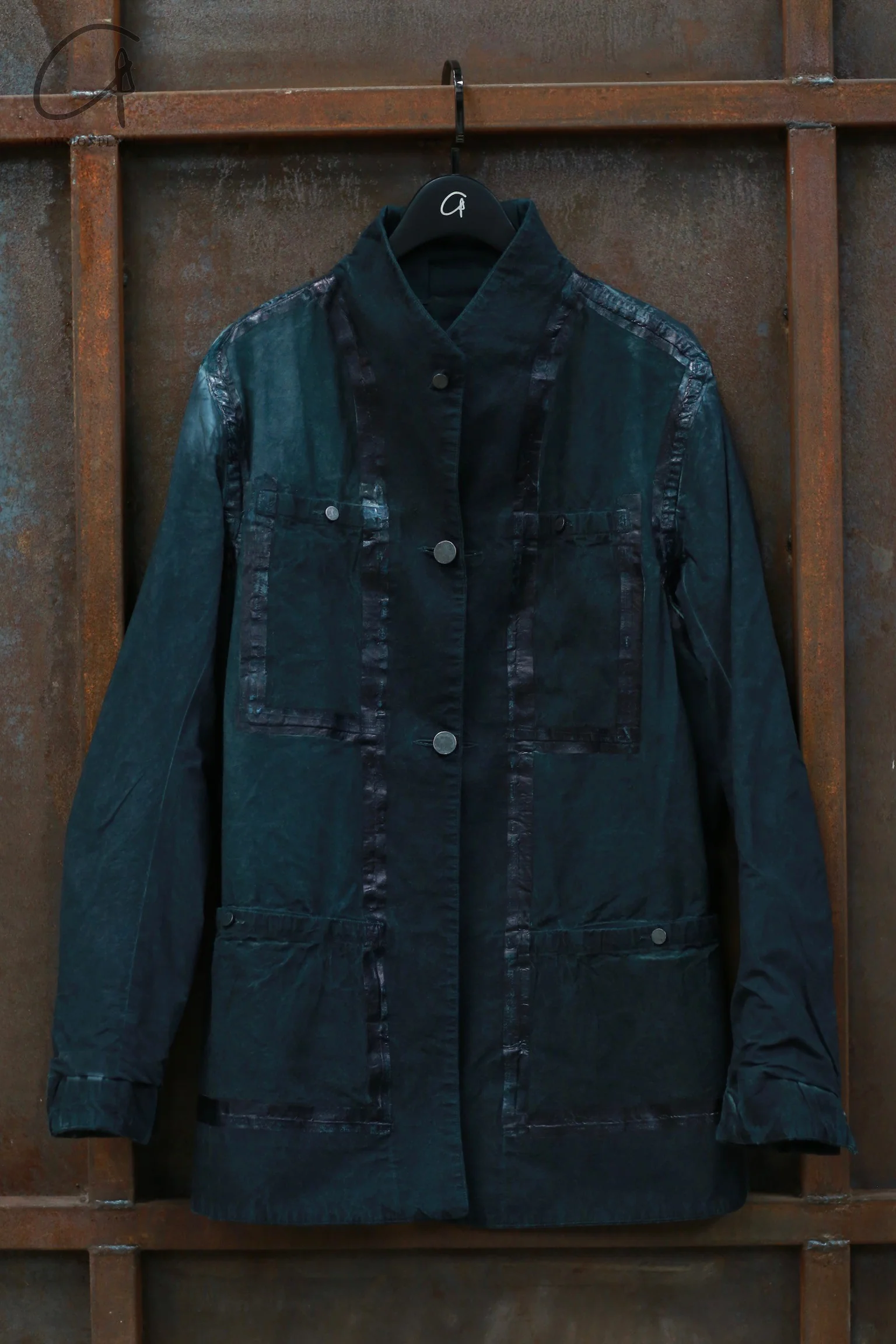 Boris Bidjan Saberi two-wear jacket SUIT FUTUR 1.1ST F1506F-W-NZL fading algae - Image 8