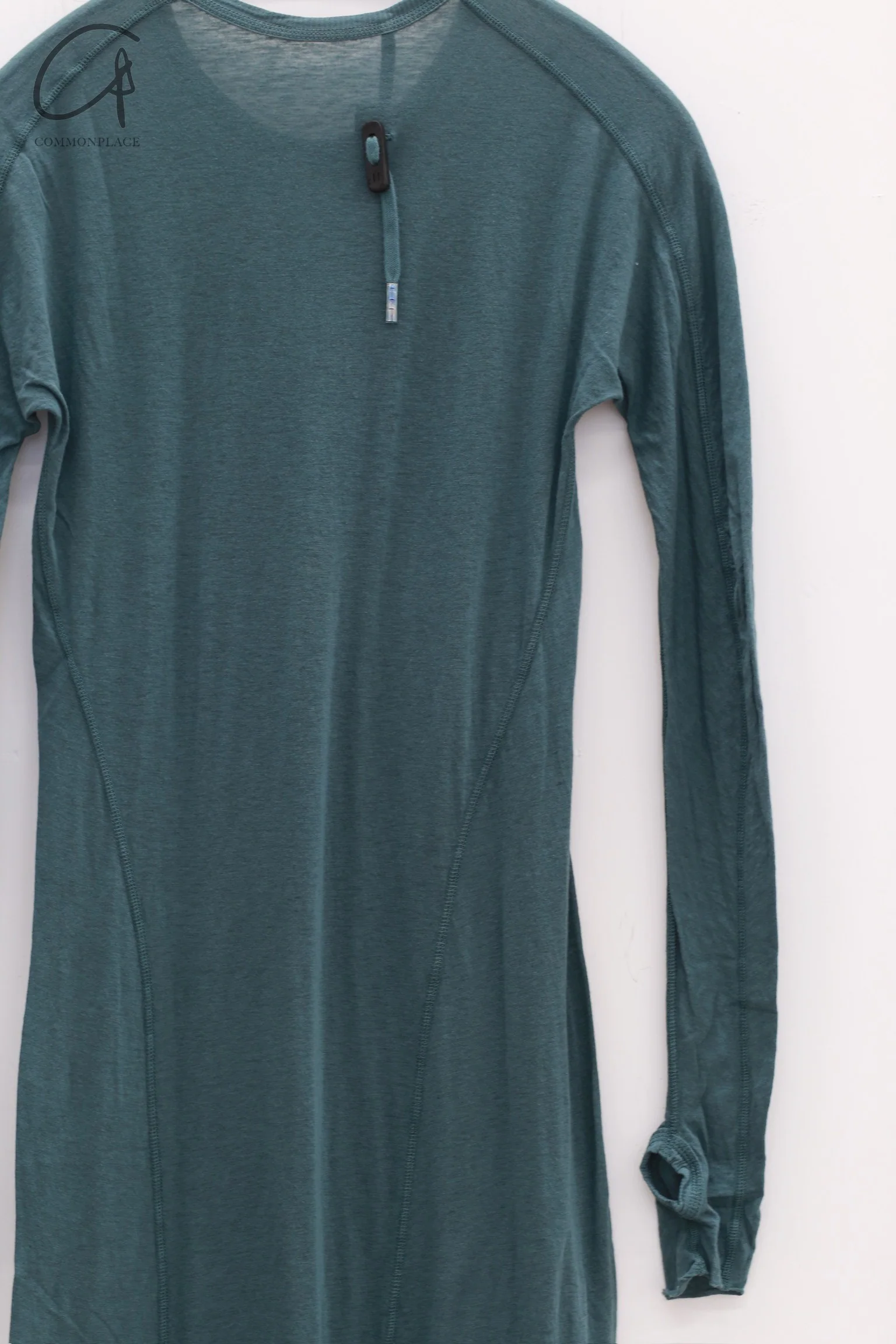 Boris Bidjan Saberi WDRESS2 Series Long Dress Series WDRESS2 FTT00001-HZ Seaweed - Image 5
