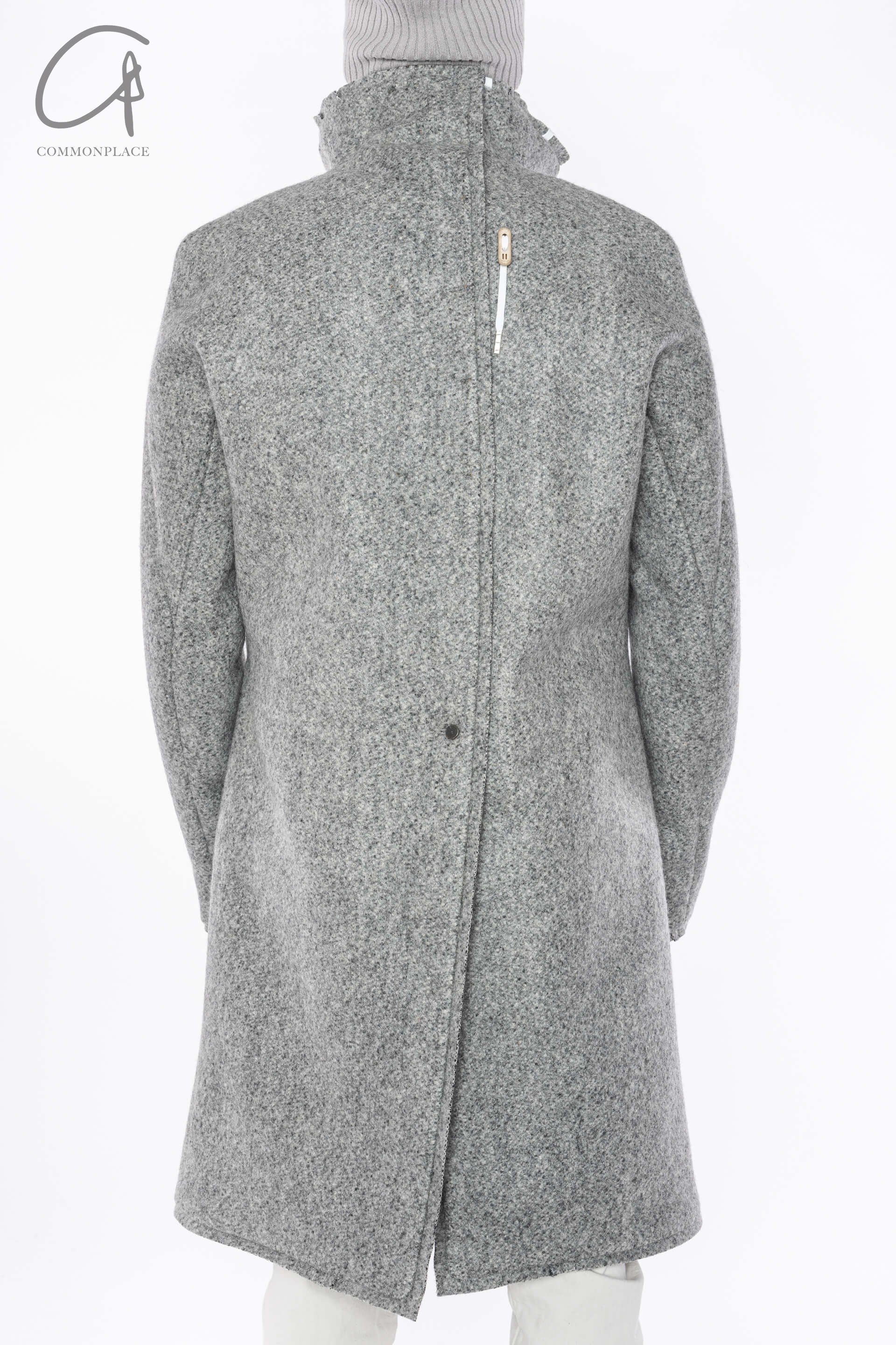 BORIS BIDJAN SABERI WOOL COAT MID1 F15304 - Image 12