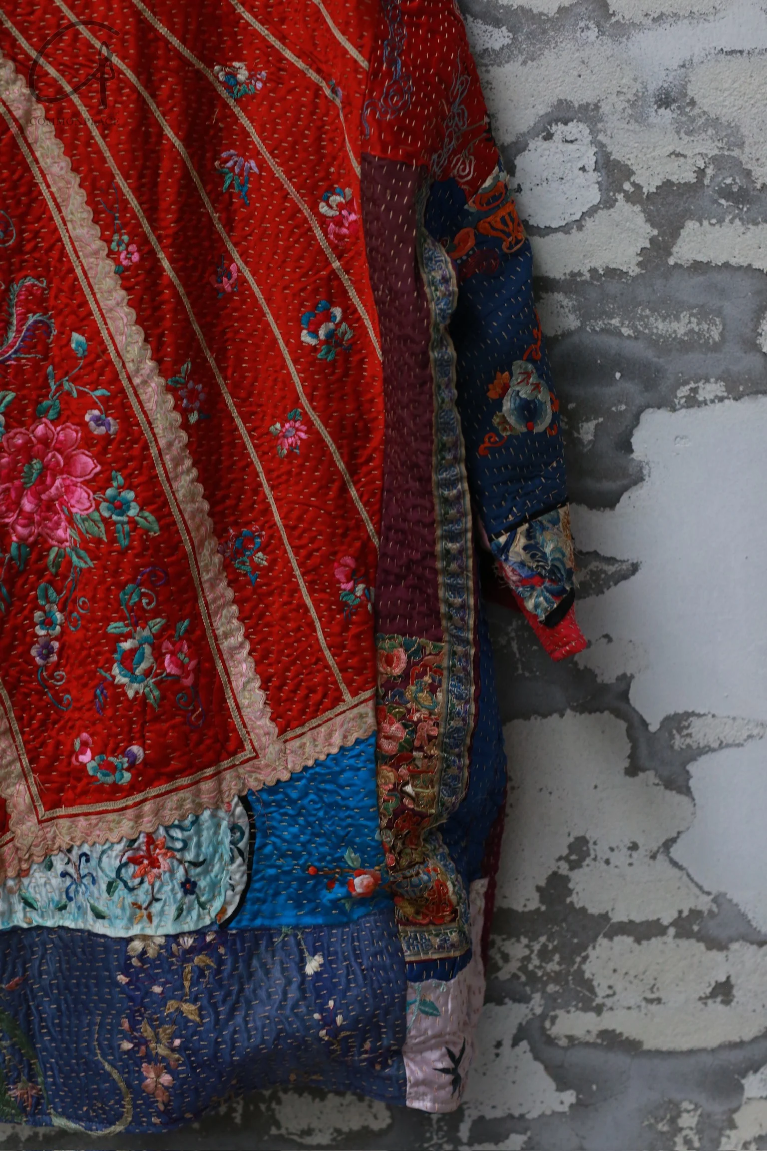By Walid 24 Spring and Summer Amira Coat Silk Antique Fabric BW-270015-HUA Color - Image 4