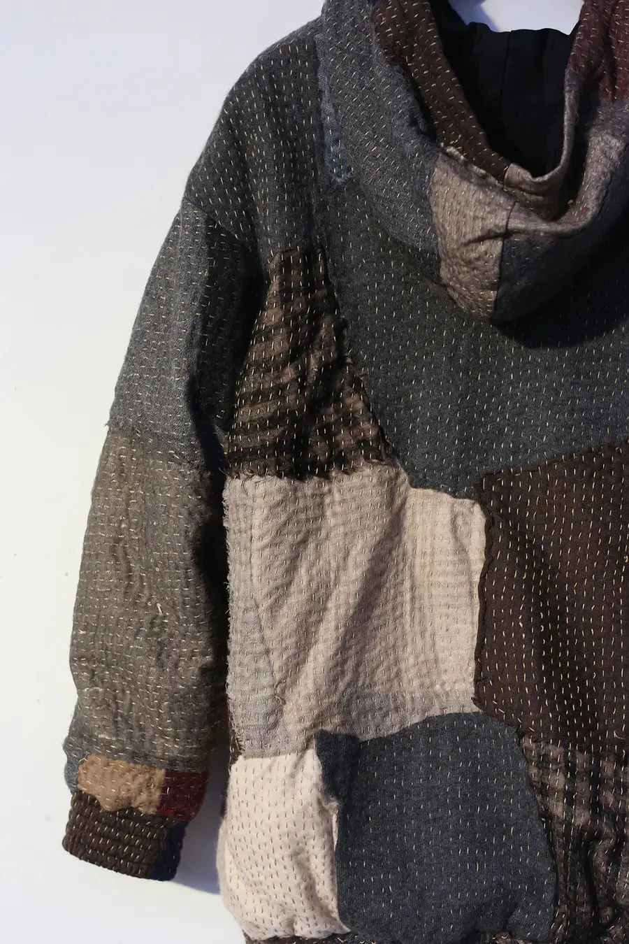 By Walid 250962M HAYAEN Jacket Patchwork UNI - Image 5