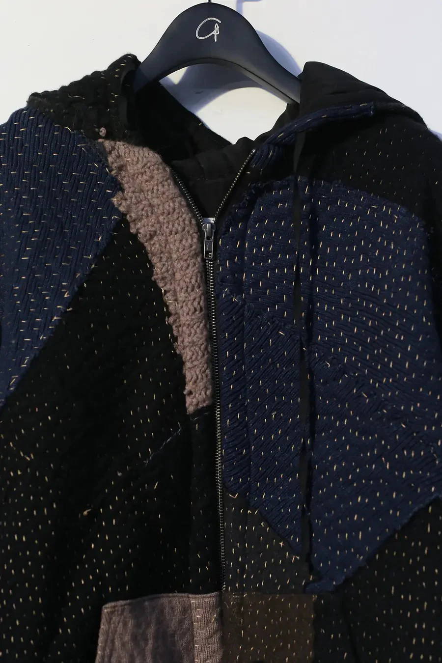 By Walid 250962M HAYAEN Jacket Patchwork UNI - Image 3
