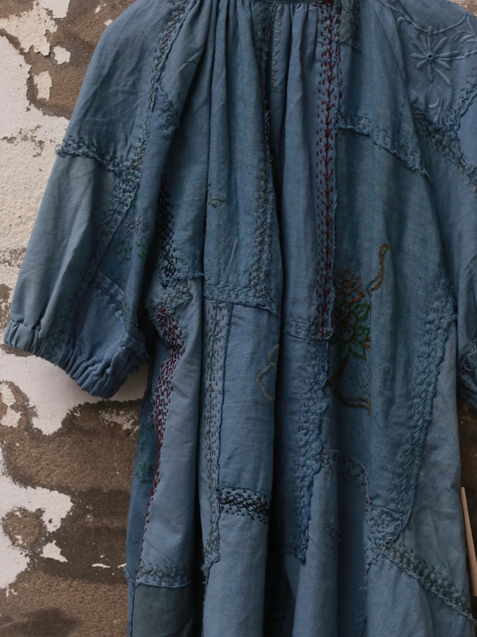 By Walid Constance Smock Antique Fabric UK BW-140203W-CAYENNE - Image 3