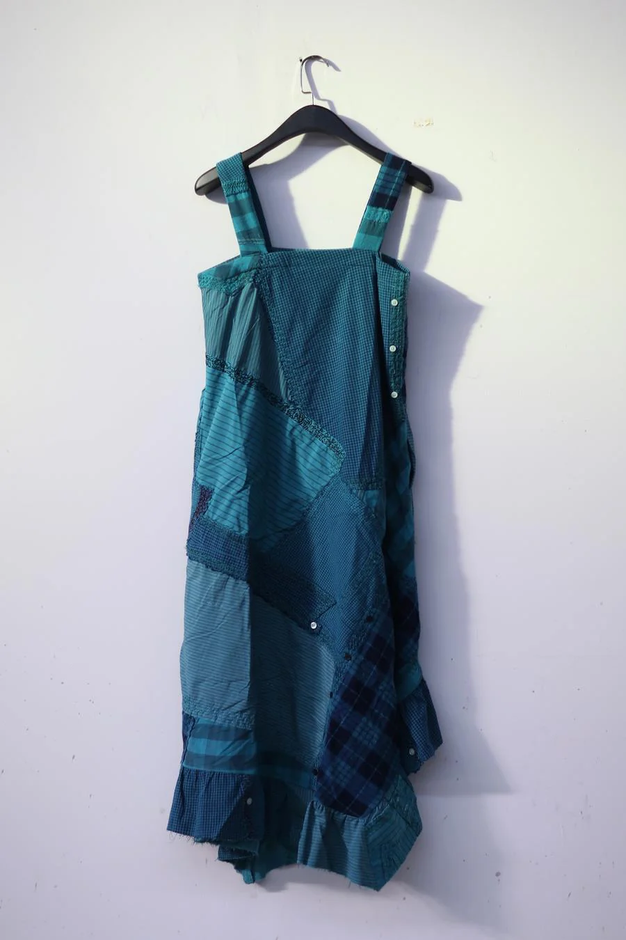 By Walid Maggy dress 1409829W SS22 blue -green - Image 4