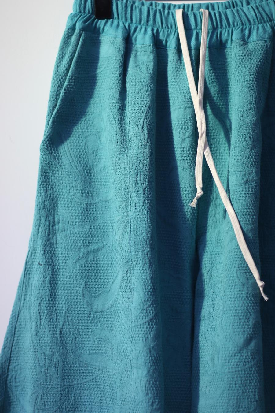 By WALID NONIE trousers 1312523W SS22 blue -green - Image 2