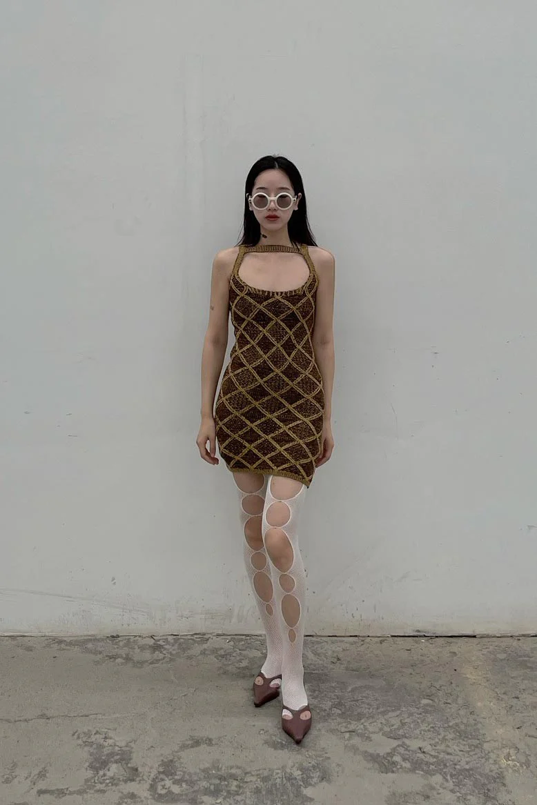 ISA BOULDER short pancake skirt SHORT WAFER DRESS TIGER - Image 15