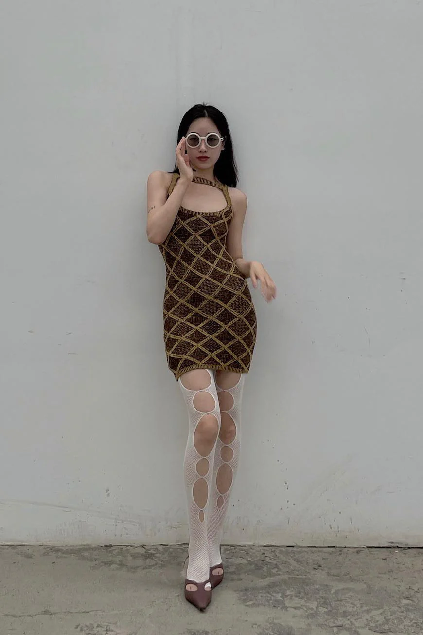 ISA BOULDER short pancake skirt SHORT WAFER DRESS TIGER - Image 16