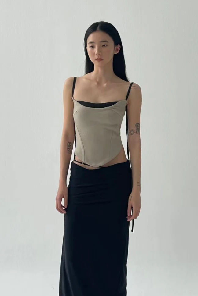 CARO CHIA Arrow Oyster top CCFW2315 PCC2 - Image 7