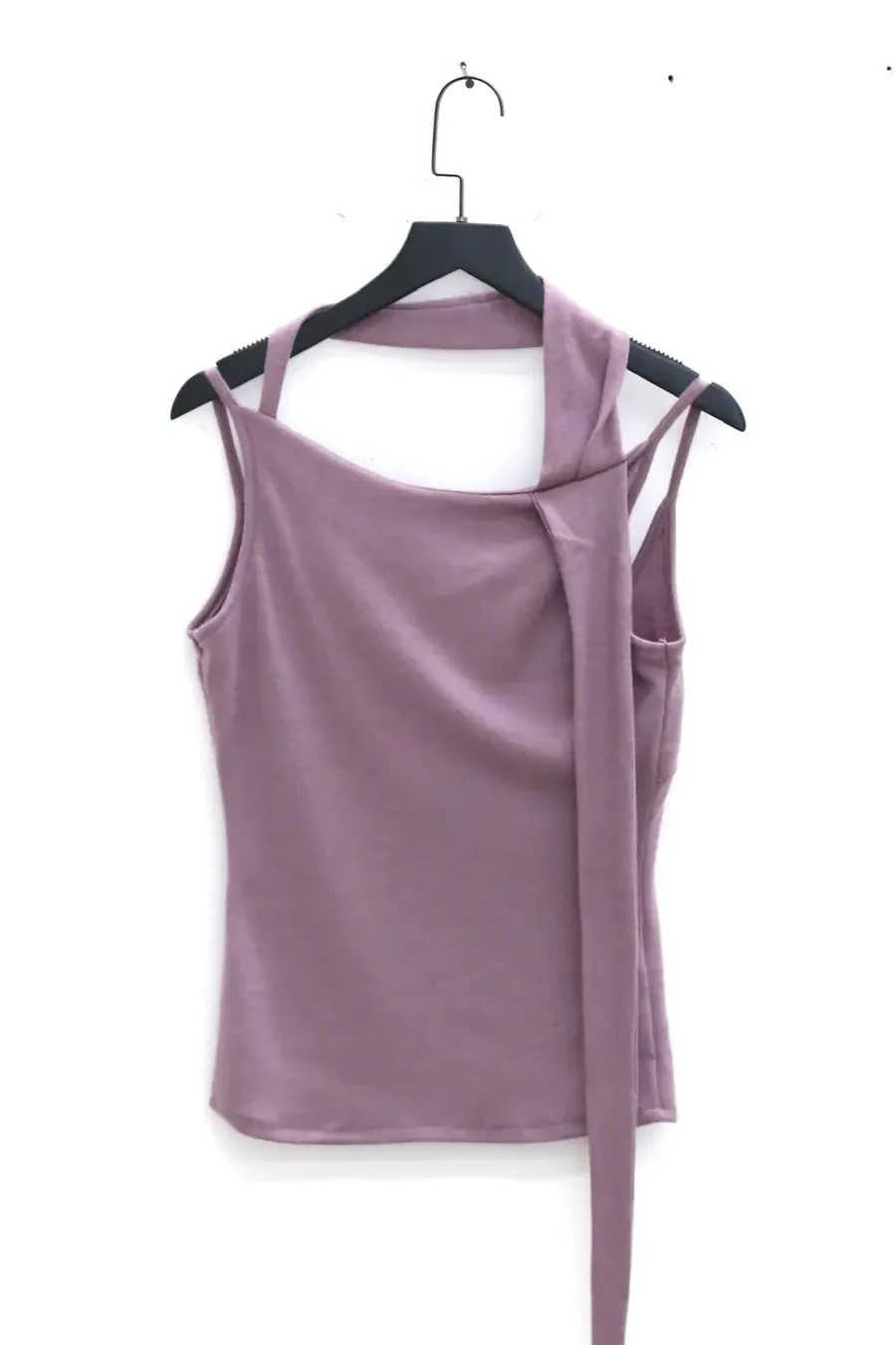 CARO CHIA purple scarf top CCFW2317 PCC3 - Image 8