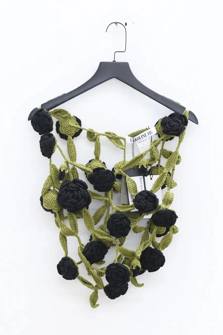 CAROLINE HU Crochet Flower Top SS22BKT07 - Image 6